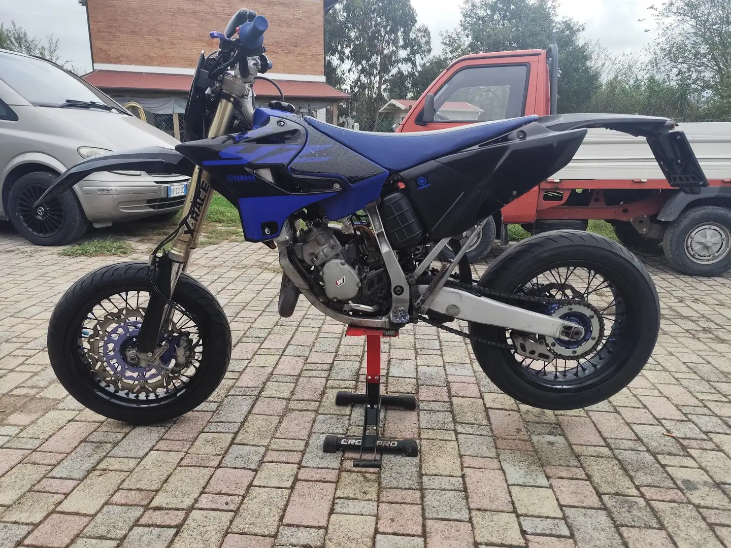 Yamaha YZ 125 motard Niebieski - 2