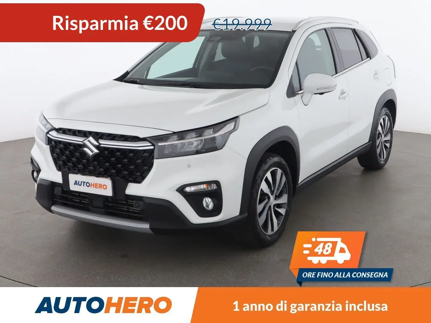 Suzuki SX4 S-Cross 1.4 BoosterJet Mild-Hybrid Top MHEV Белый - 1