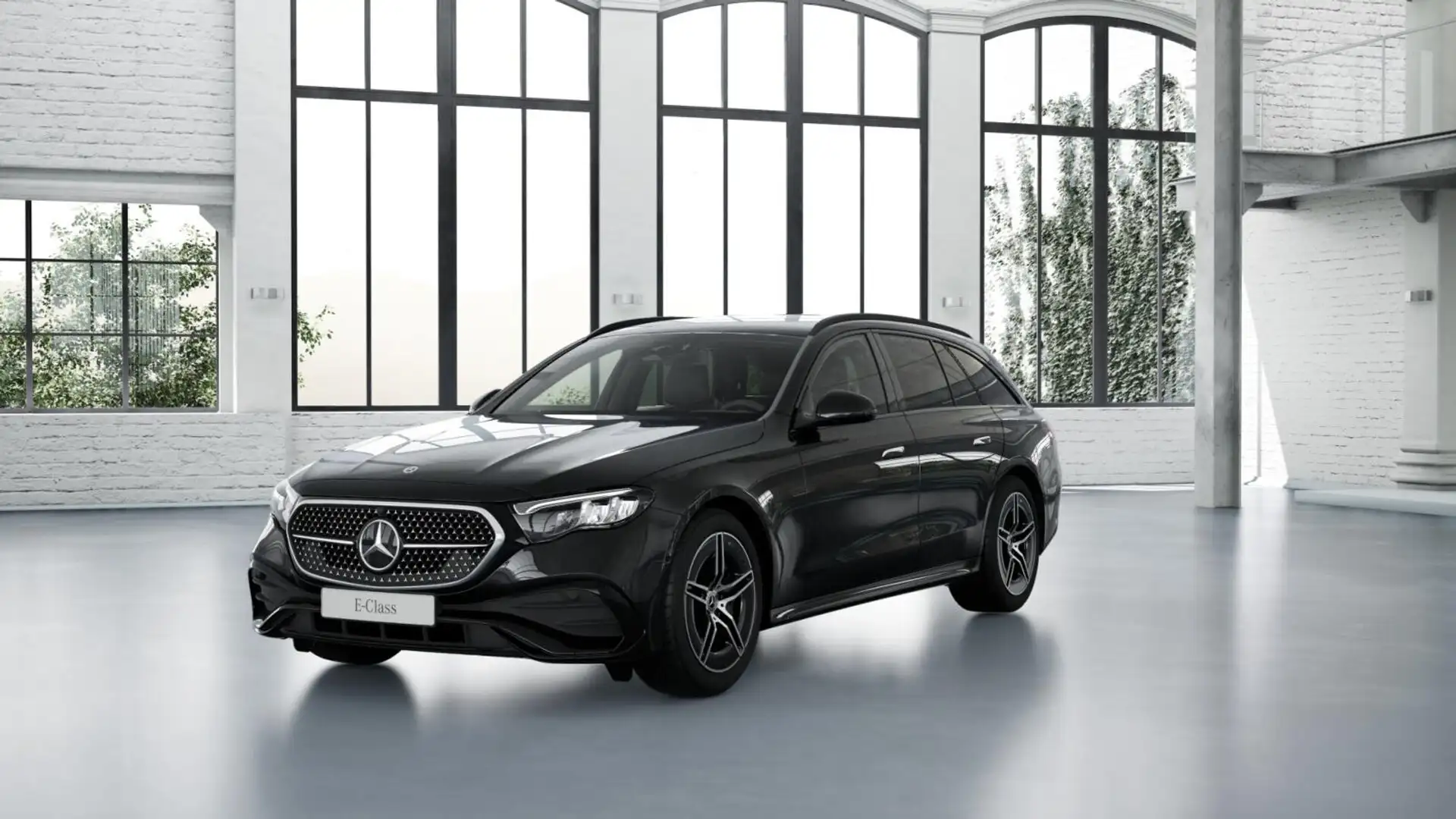 Mercedes-Benz E 200 T-Mod AMG+Night+AHK+KeyGo+Ambiente+Distro+ Schwarz - 1