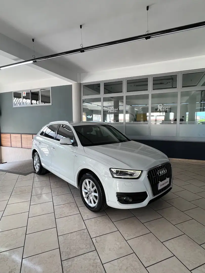 Audi Q3 2.0 TDI 177 CV quattro S tronic Advanced Plus Blanc - 1