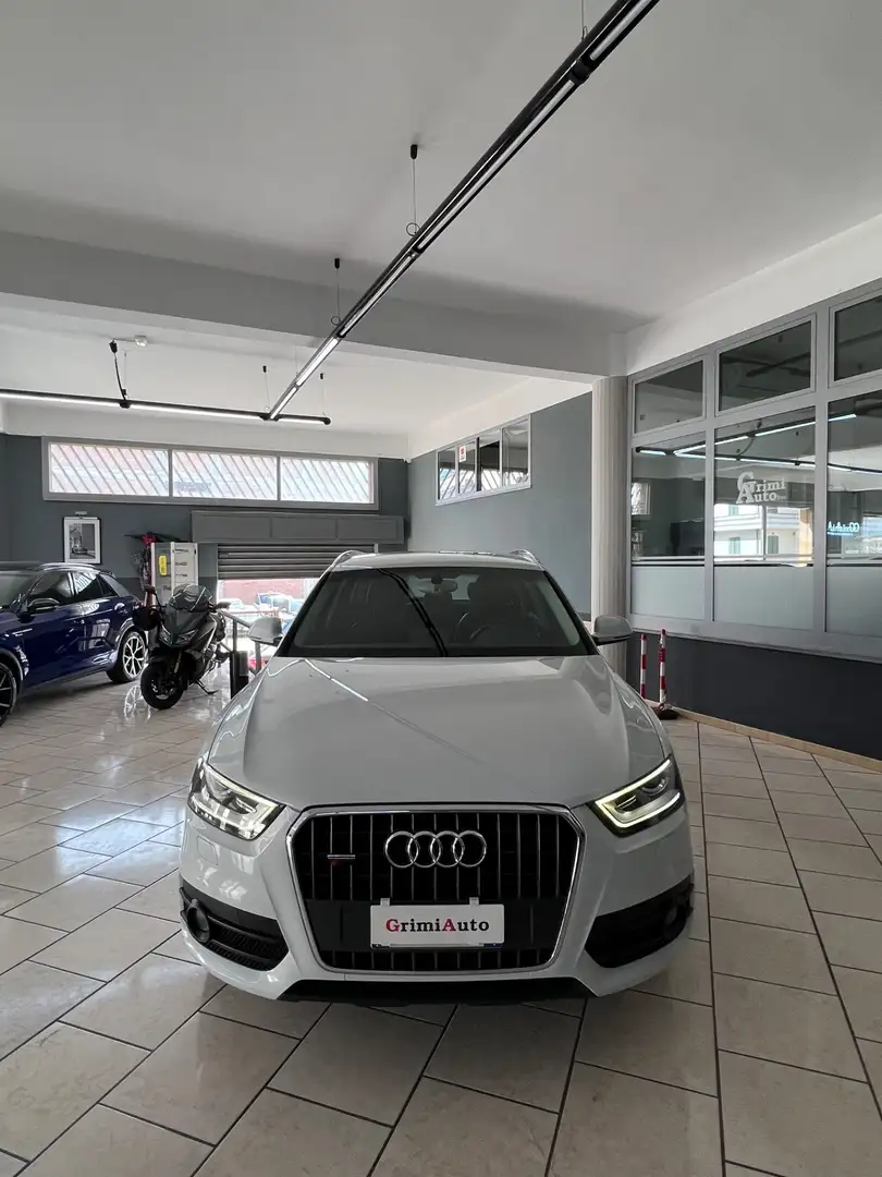 Audi Q3 2.0 TDI 177 CV quattro S tronic Advanced Plus Blanc - 2