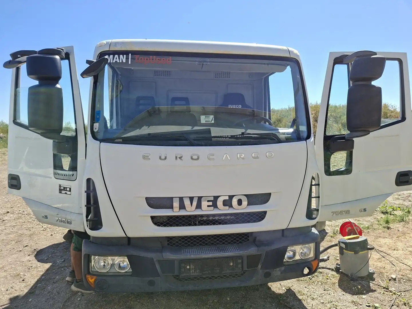 Iveco Sonstige LKW 7,5to EuroCargo Kipper Weiß - 1