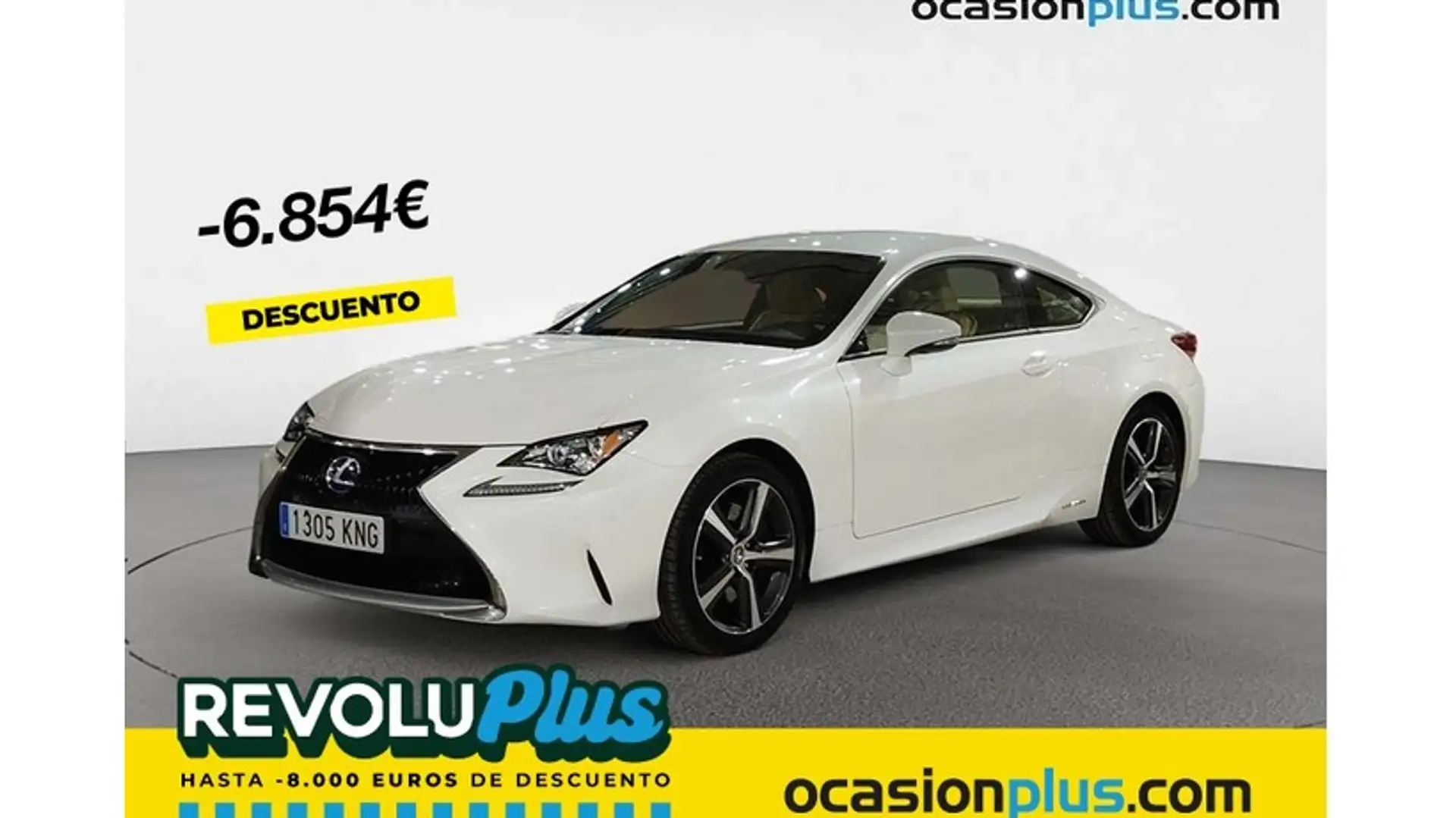 Lexus RC 300h 2.5 Business Navi NEDC White - 1