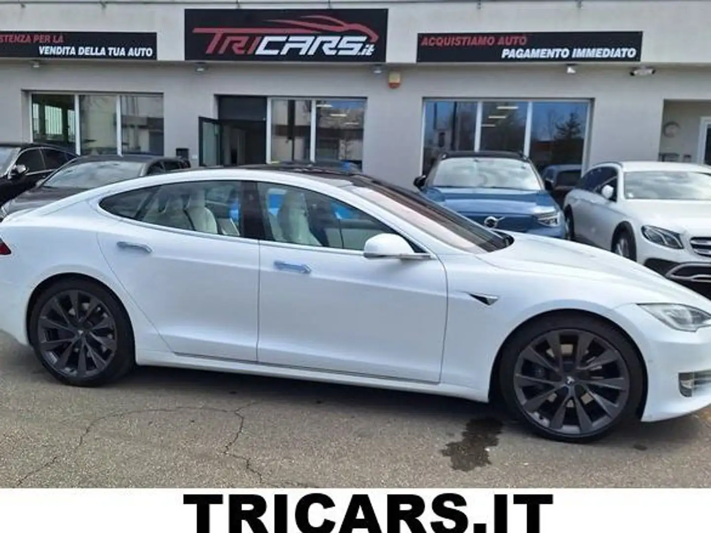 Tesla Model S Model S Long Range Plus awd PERMUTE IVA ESPOSTA Bílá - 1