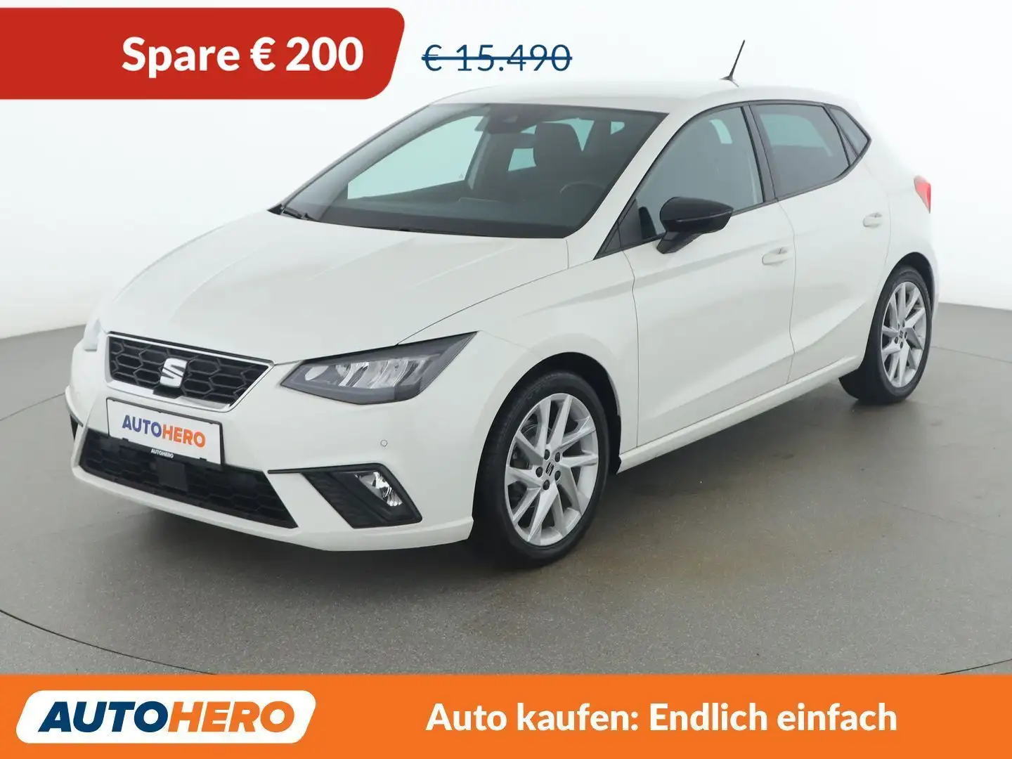 SEAT Ibiza 1.0 TSI FR Weiß - 1