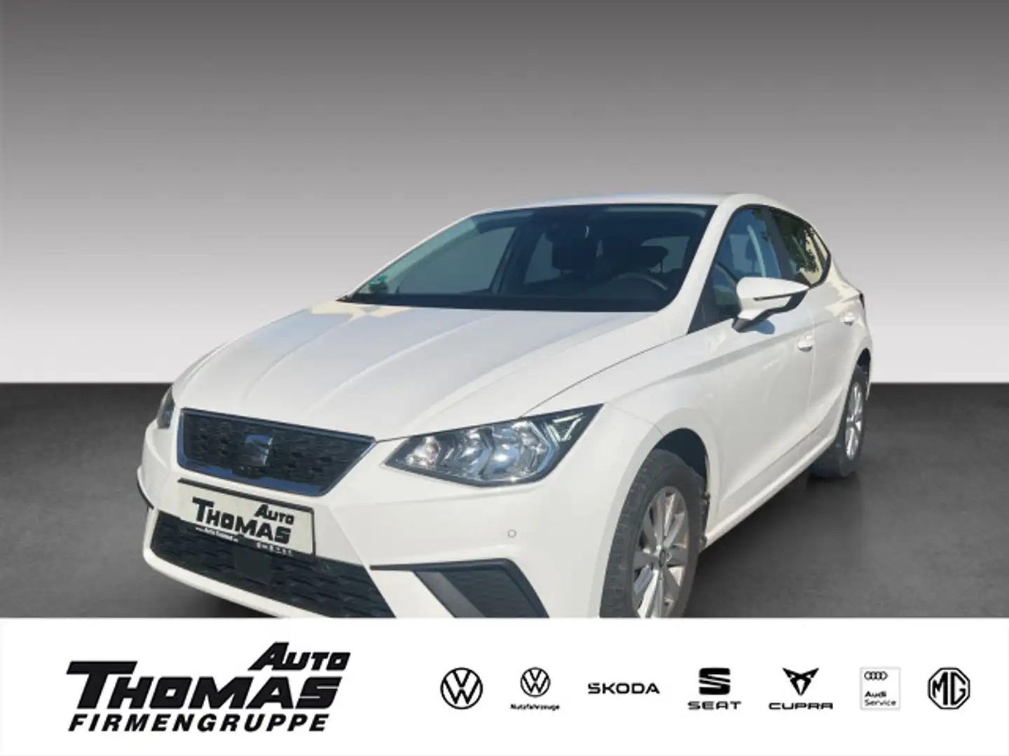 SEAT Ibiza 1.0 TGI 6-Gang Style SHZ Klima Weiß - 1
