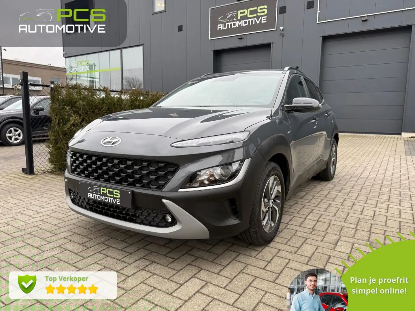 Hyundai KONA 1.6 Benzine Hybride/ 36.000 km / 1e Eig / 2023 Grau - 1