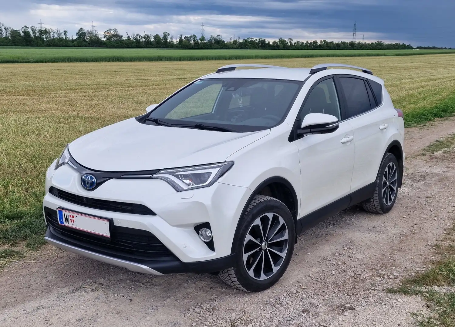 Toyota RAV 4 RAV4 2,5 Hybrid 4WD HSD Lounge (Standheizung) Weiß - 1