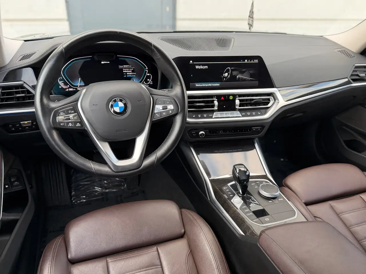 BMW 330 *Touring*PHEV*Pano*HarmanKardon*ACC*360°*Trekhaak*leder*Sportboost*Memory, миниатюра 19