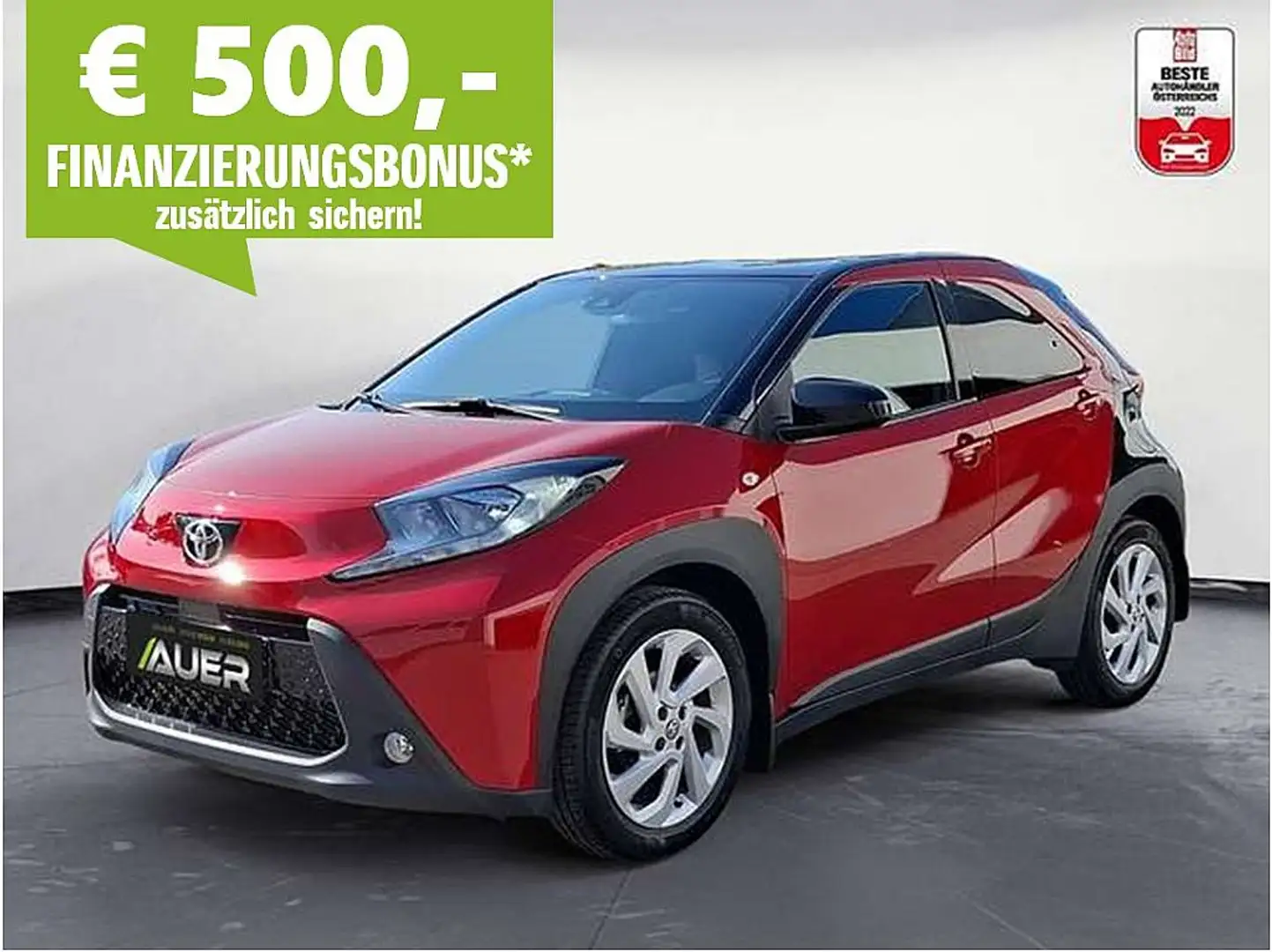 Toyota Aygo X 1,0 VVT-i Pulse Komfort und Smart Connect Paket Rouge - 1