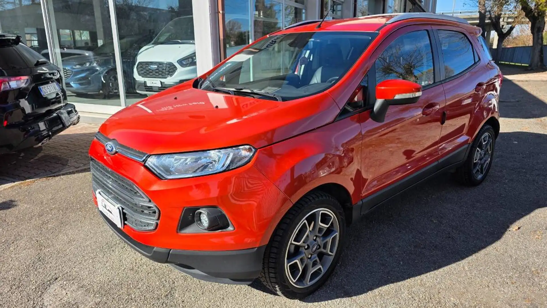 Ford EcoSport 1.0 ecoboost Titanium 125cv Orange - 1