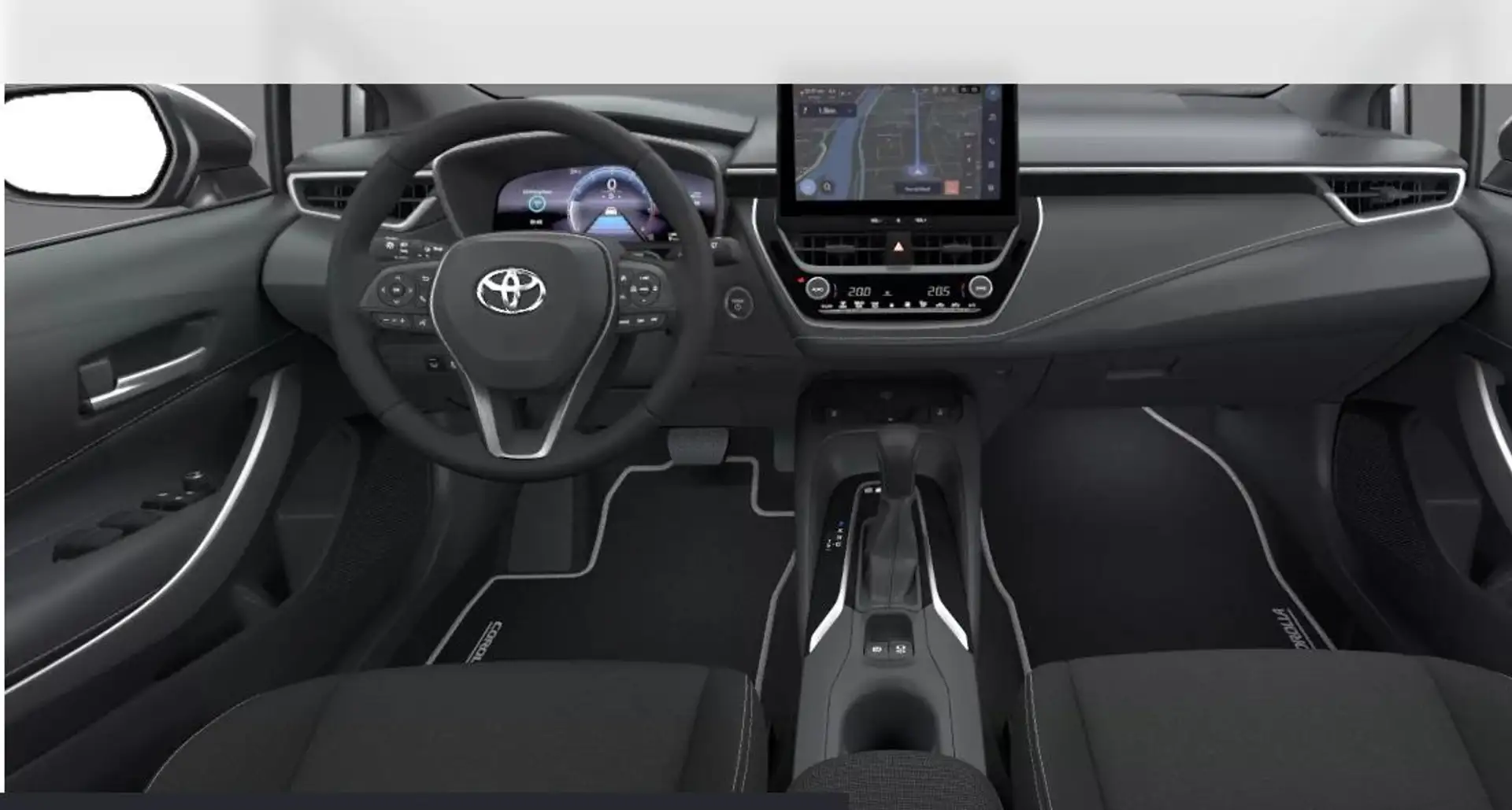 Toyota Corolla Touring Sports 1.8 Hybrid Dynamic e-CVT | Parkeers Noir - 2