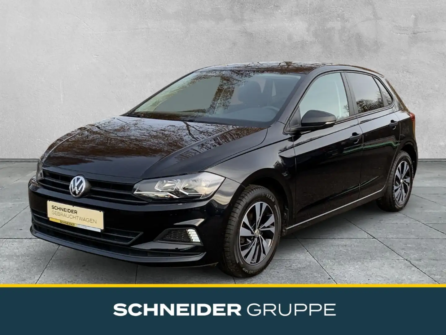 Volkswagen Polo TRENDLINE 1.0 Trendline KLIMA+SHZ Schwarz - 1