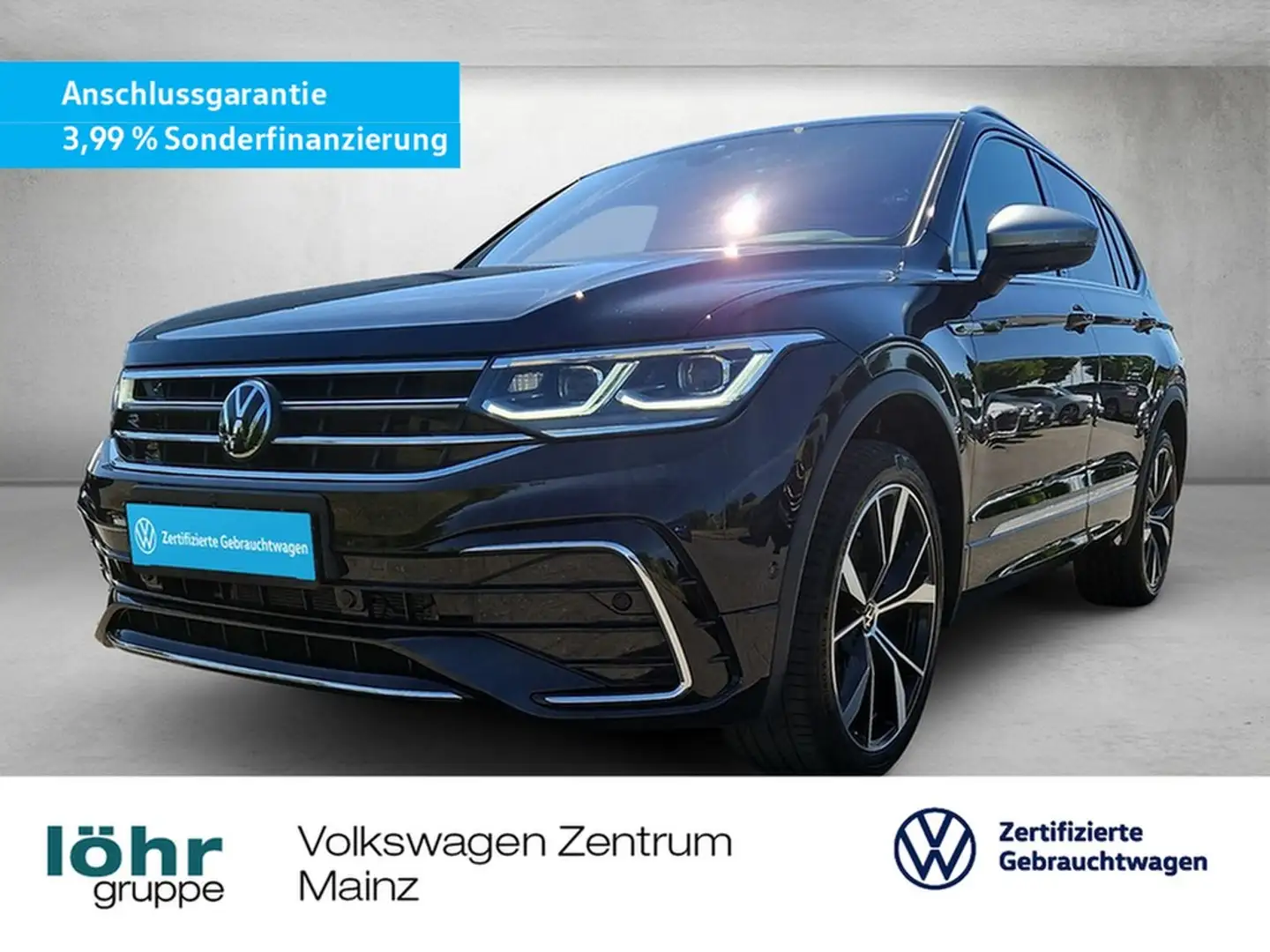 Volkswagen Tiguan Allspace 2.0 TSI 180 KW DSG R-Line 4M Schwarz - 1