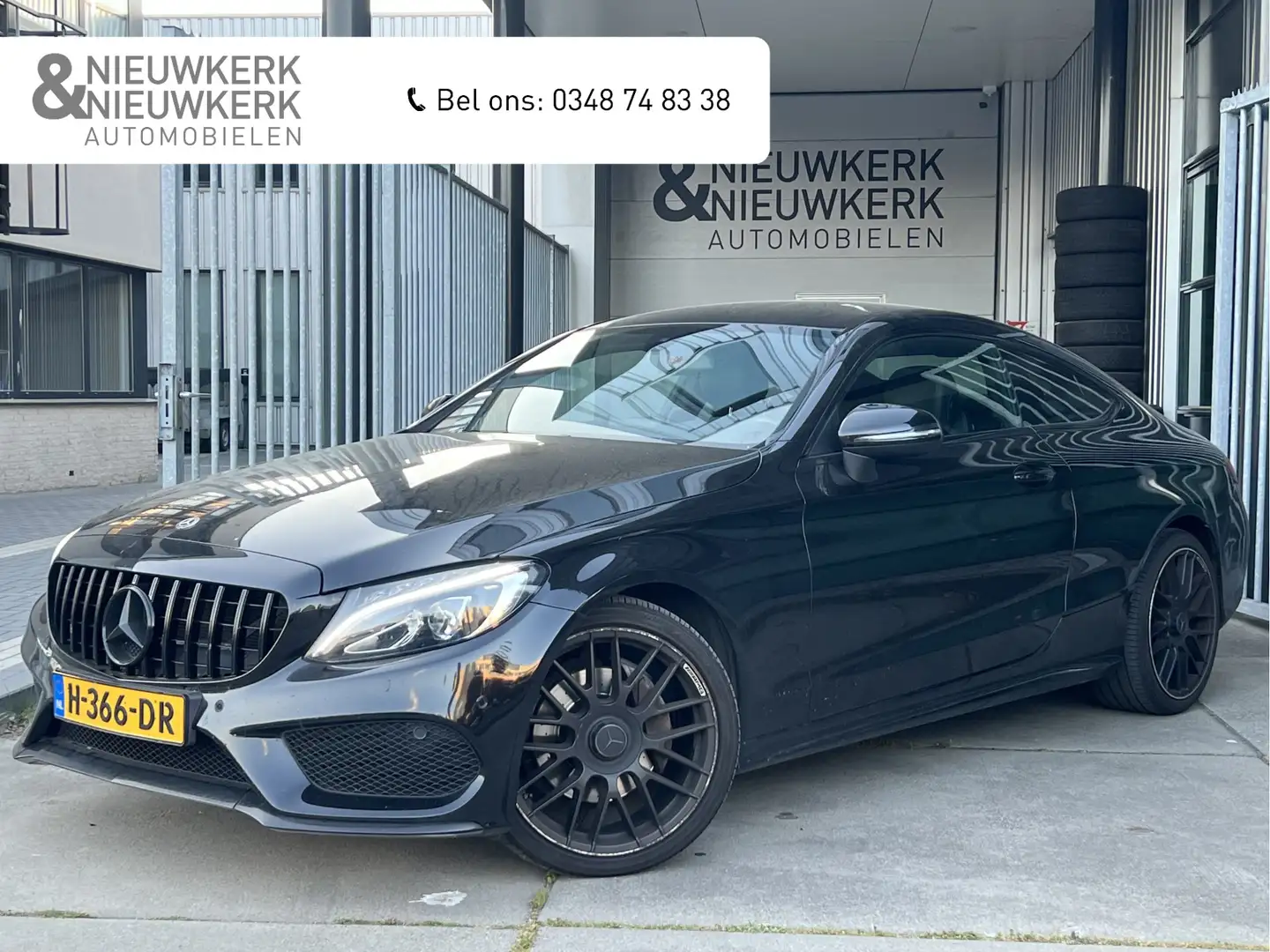 Mercedes-Benz C 180 Coupé Premium Plus AMG | AUTOMAAT | LEDER | CAMERA Negro - 1