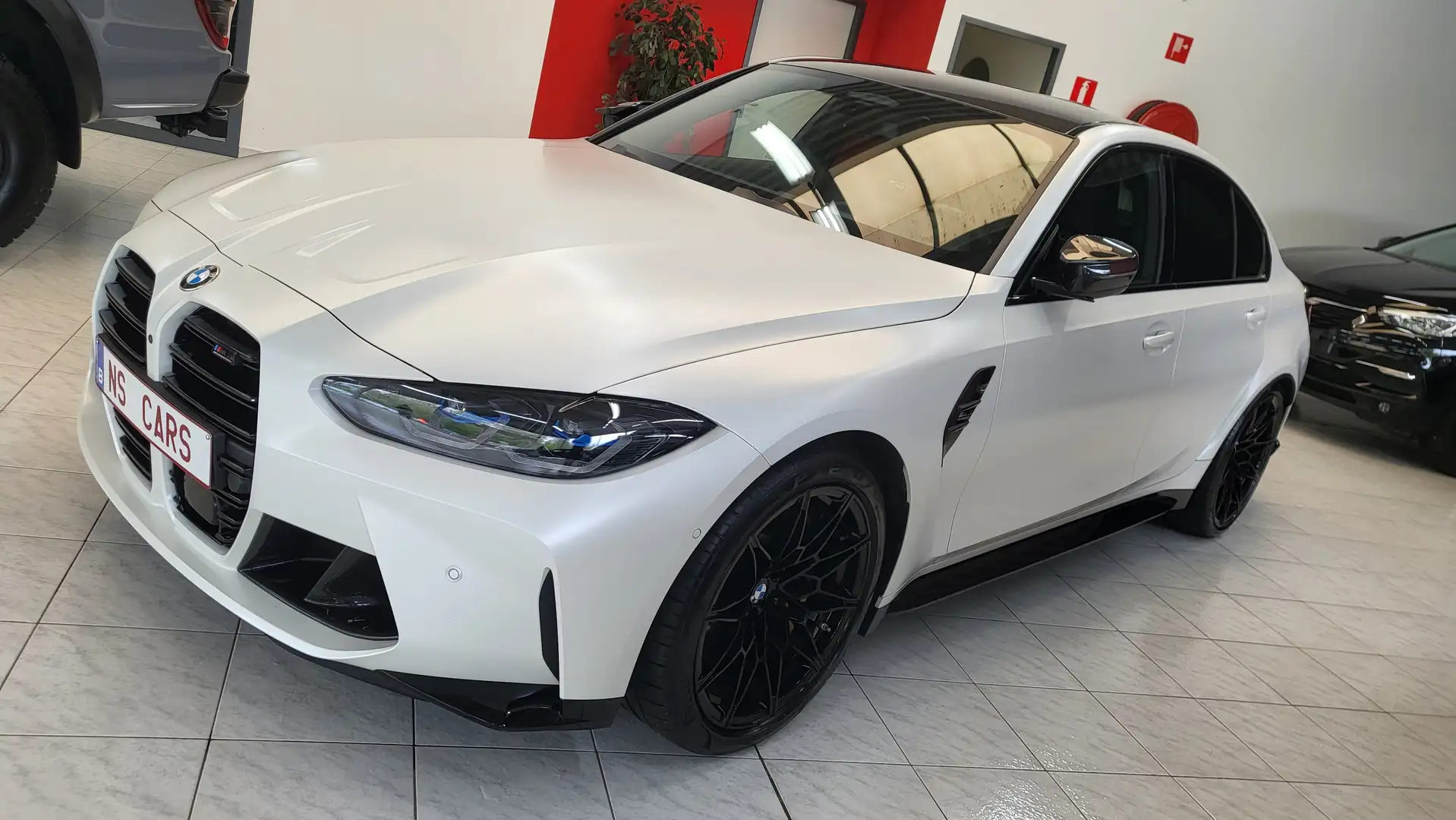 BMW M3 3.0 AS Competition OPF Blanc - 1