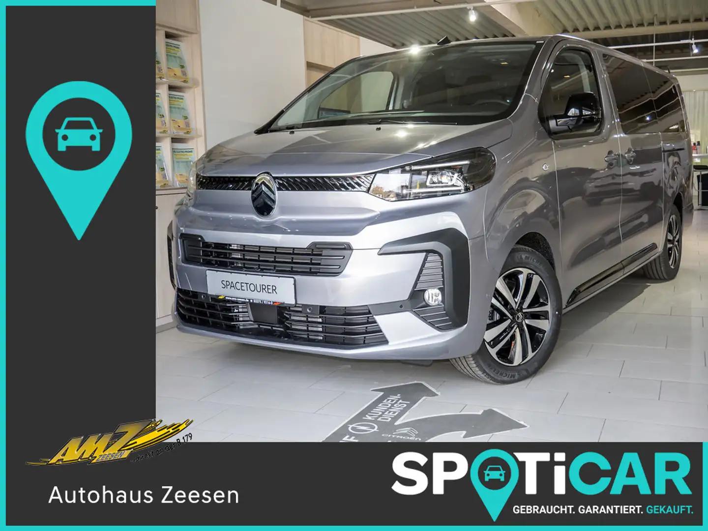 Citroen Spacetourer Plus XL 2.2 180 EAT8 KAMERA PDC Grau - 1