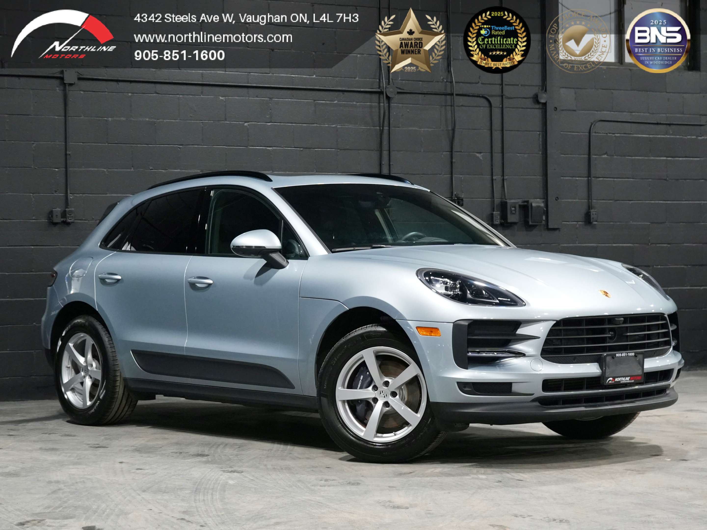 Silver 2021 Porsche Macan SUV / Crossover All-Wheel Drive 7-Speed Automatic