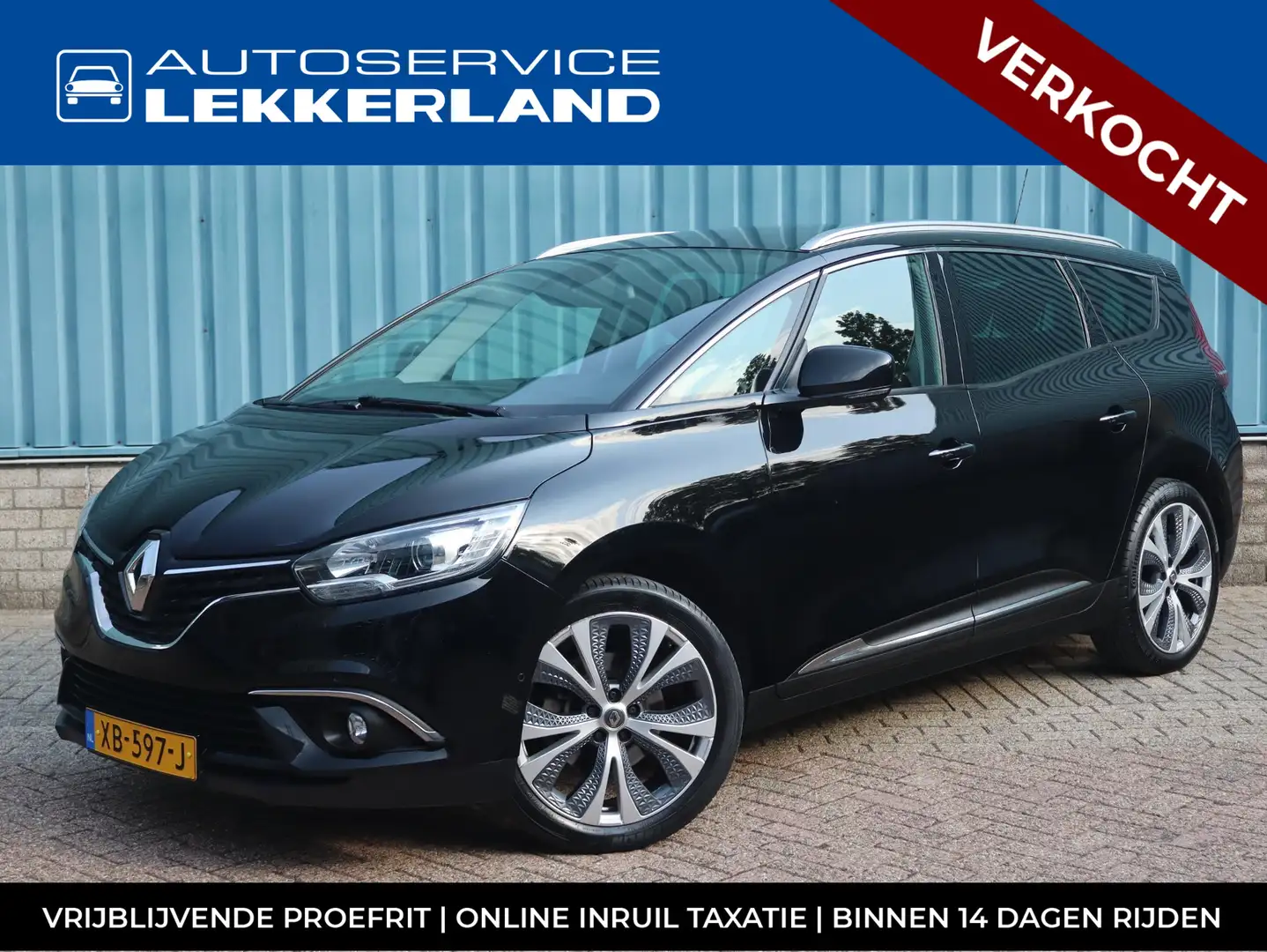 Renault Grand Scenic MPV Intens 1.3 TCe 140pk |  7-PERSOONS | AIRCO | N Černá - 1