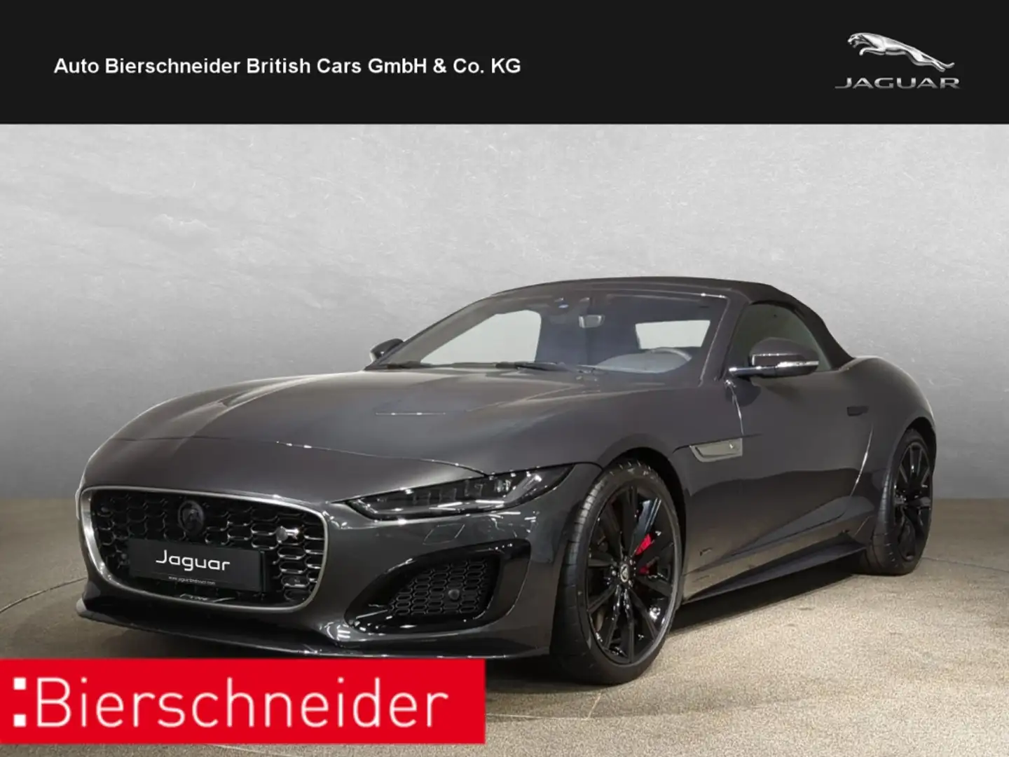 Jaguar F-Type P575 R75 Cabriolet VOLLAUSSTATTUNG 20 Grau - 1