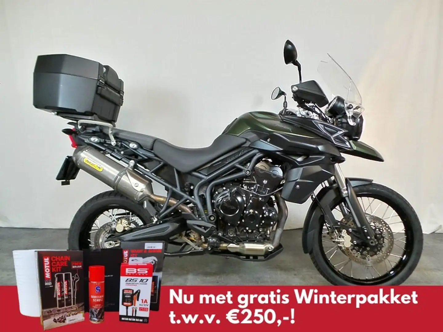 Triumph Tiger 800 XC ABS Groen - 2