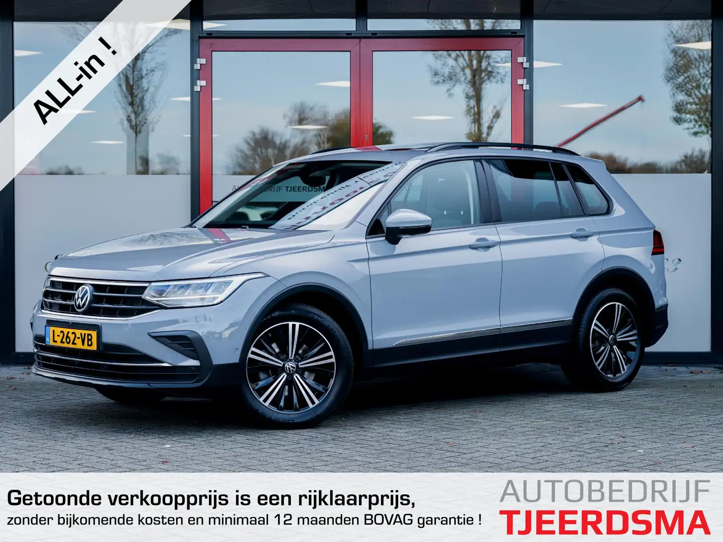 Volkswagen Tiguan 1.5 TSI Elegance | Trekhaak | 360 Camera | Schuif/ Gris - 1