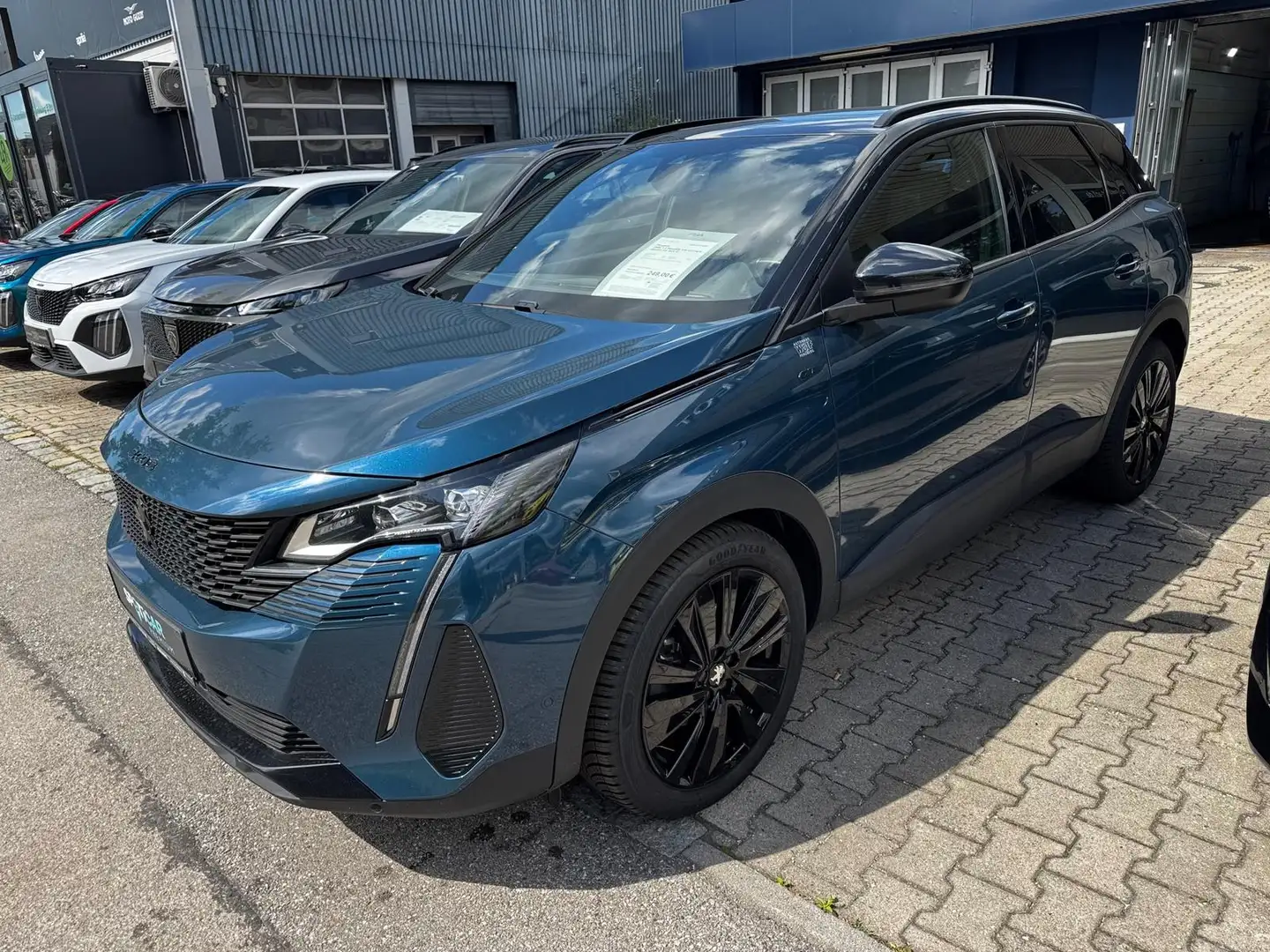 Peugeot 3008 GT Pack BlueHDi 130 EAT8 Bleu - 2