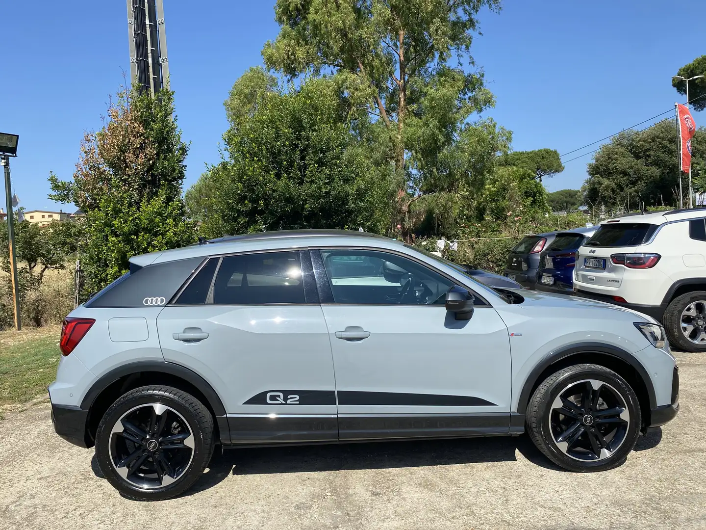Audi Q2 35 1.5 tfsi S line edition s-tronic identy black Grigio - 1