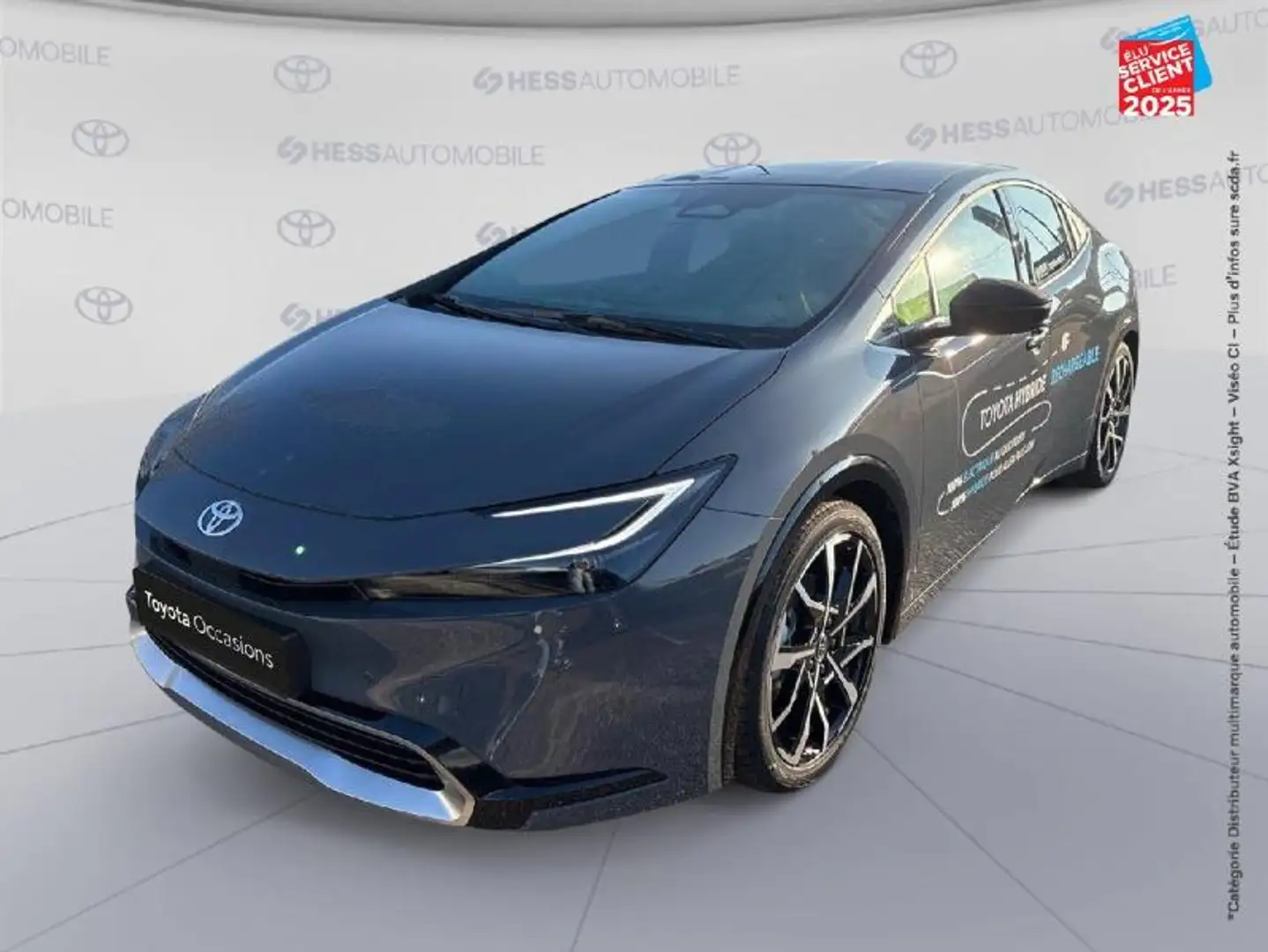 Toyota Prius+ 2.0 Hybride Rechargeable 223ch Design (sans toit p Grigio - 1