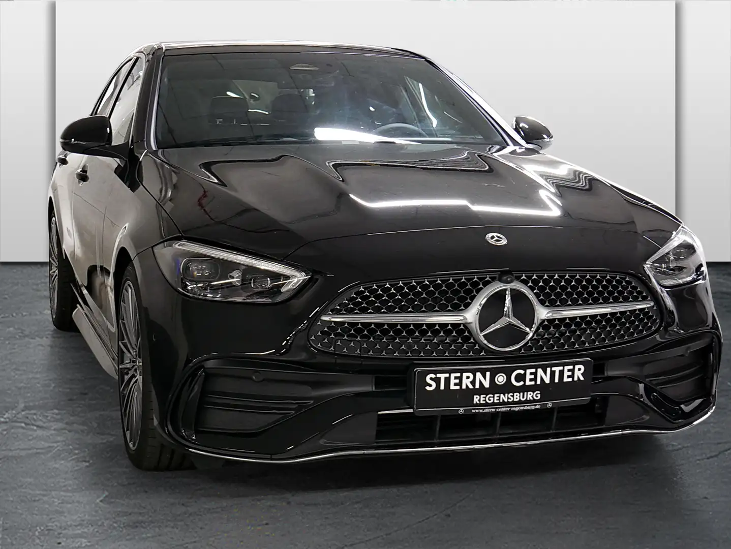 Mercedes-Benz C 200 AMG MBUX SHD Perf-AGA LED AHK 360 Cam AUT Negro - 2