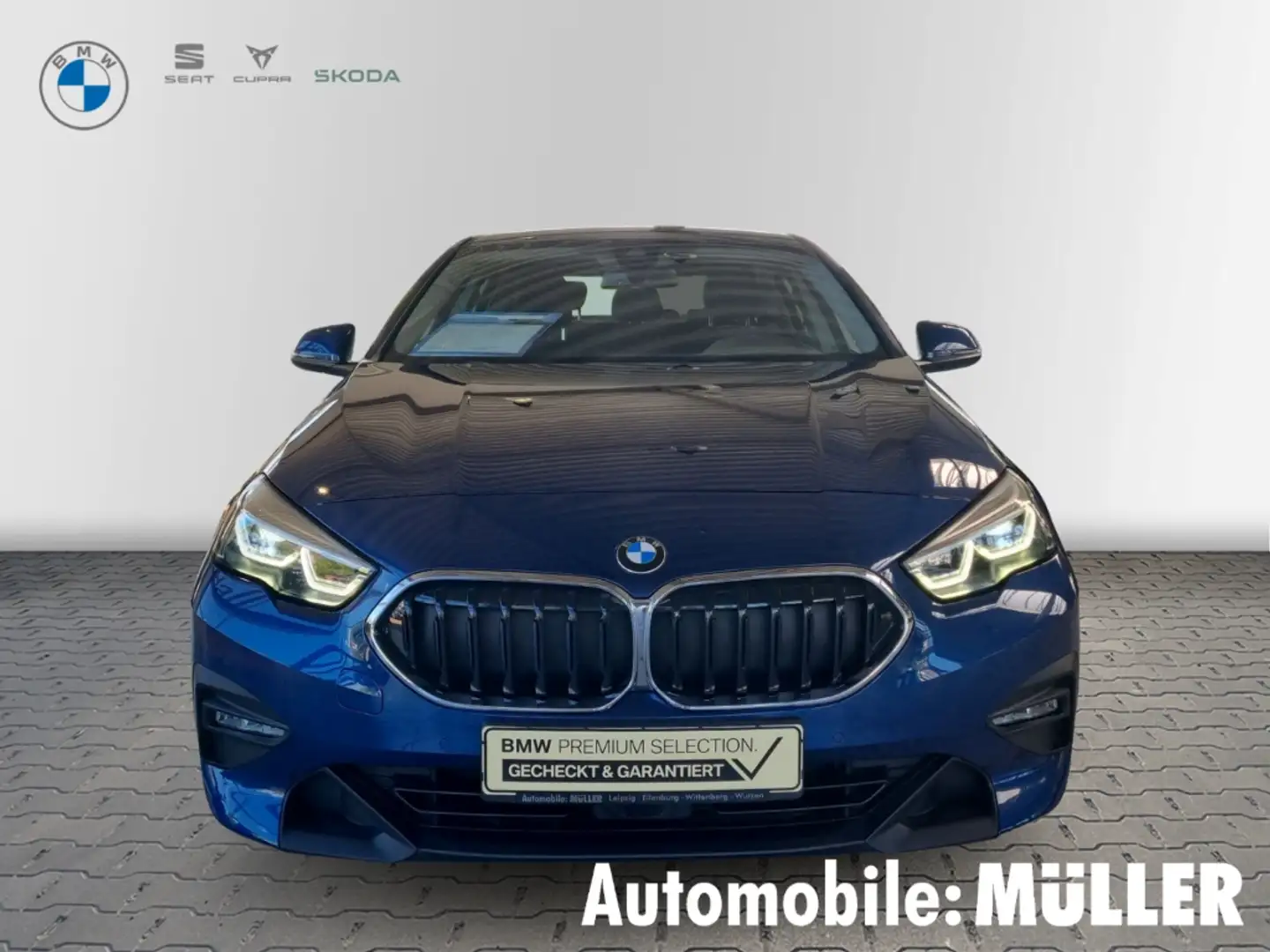 BMW 218 Gran Coupe Park-Assistent AHK Navi Digitales Cockp Blau - 2