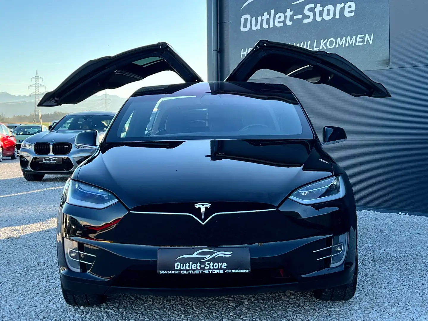Tesla Model X PerformanceDual*Luft*Pano*ALLRAD*Falcon-Wing*TOP* Schwarz - 2