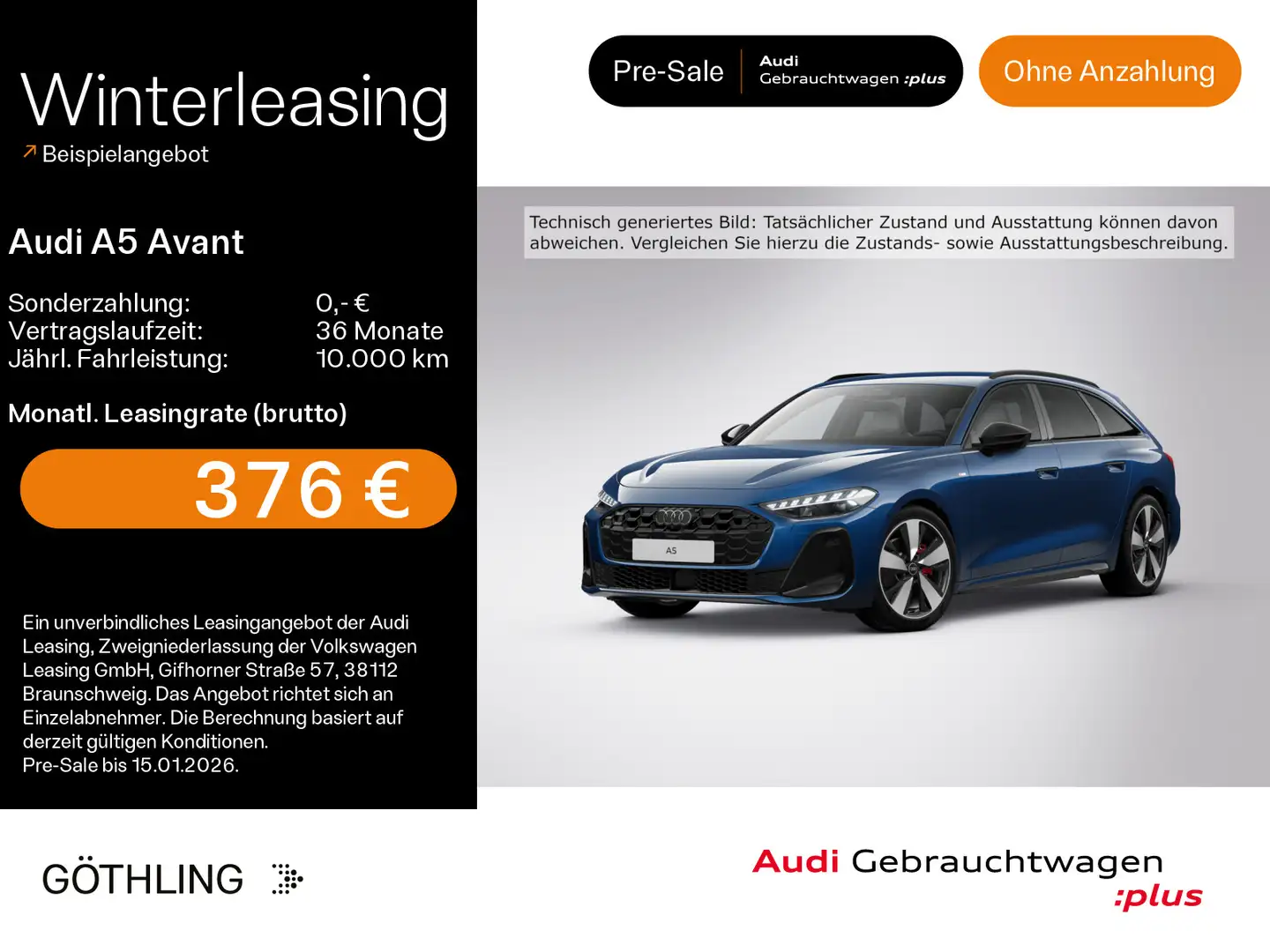 Audi A5 35 TFSI S line S tro*LED+*Virtual*Navi+ Blau - 1
