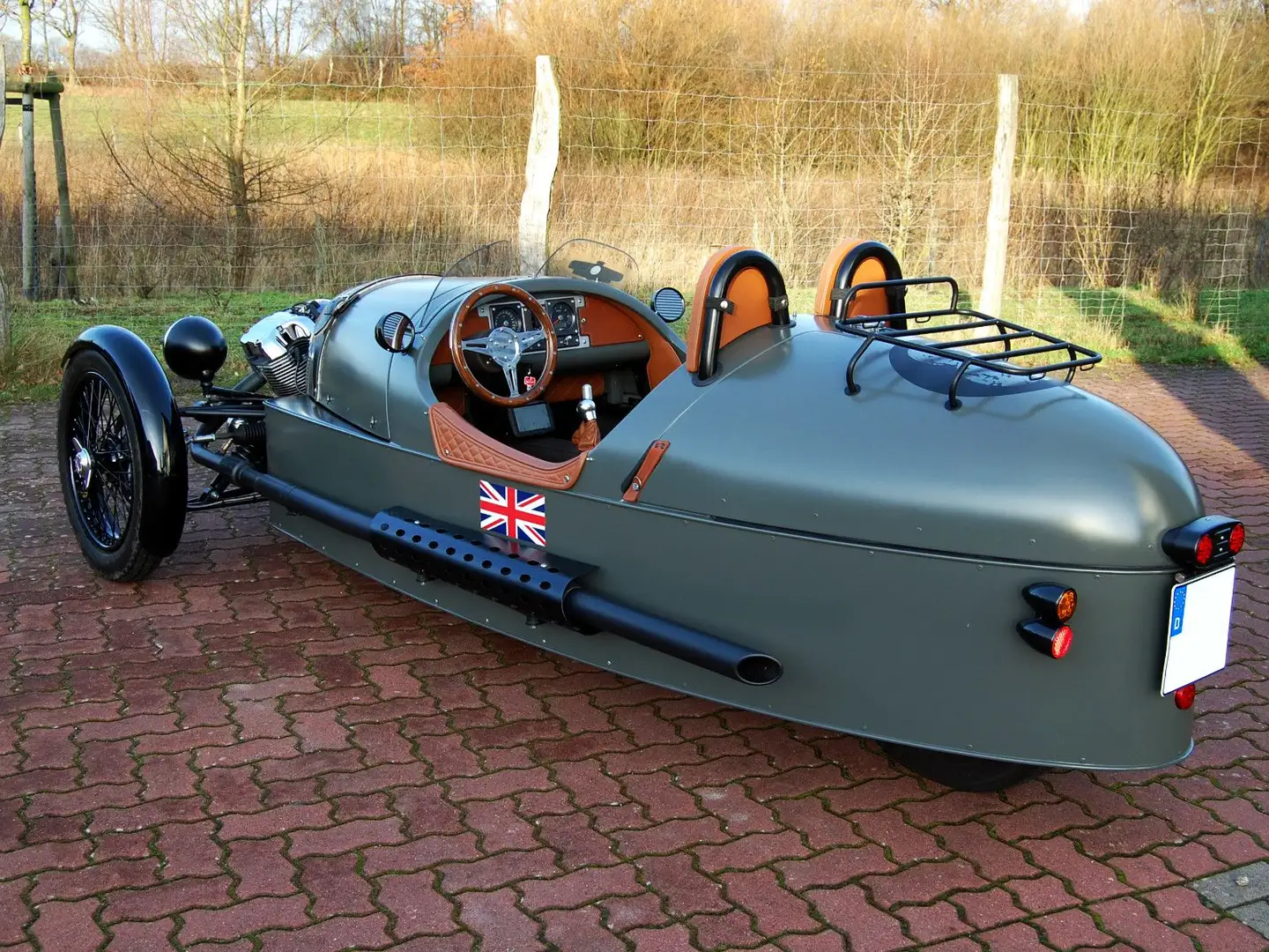 Morgan 3-Wheeler Grau - 2