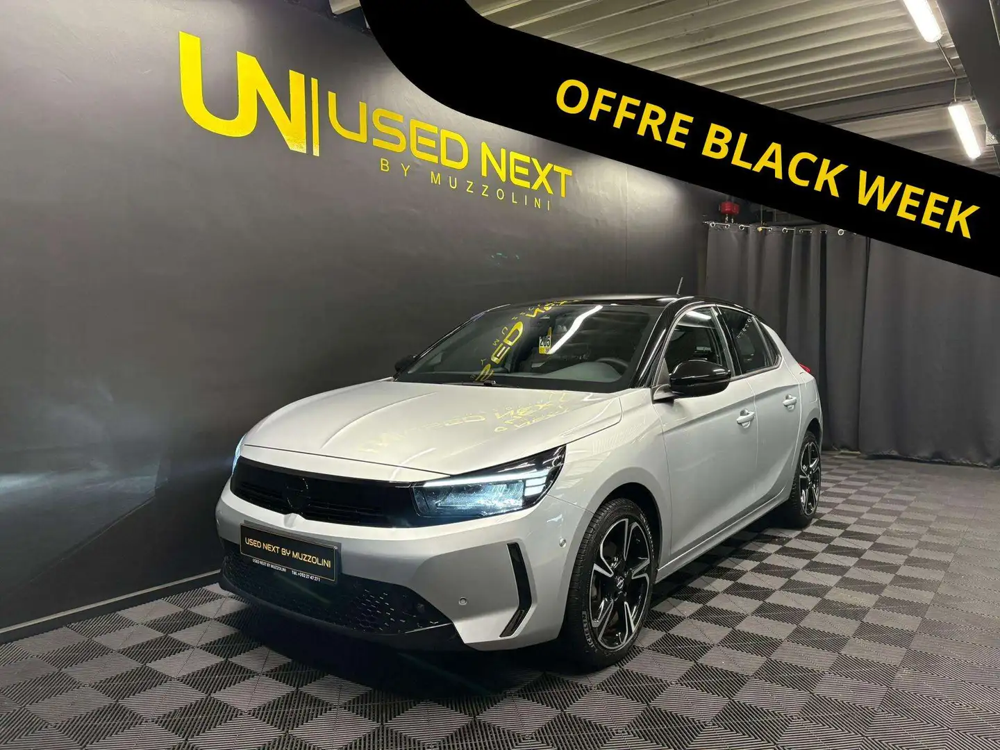 Opel Corsa TURBO Sport 1.2 100cv Man6 / Toit Panoramique -... Zilver - 1