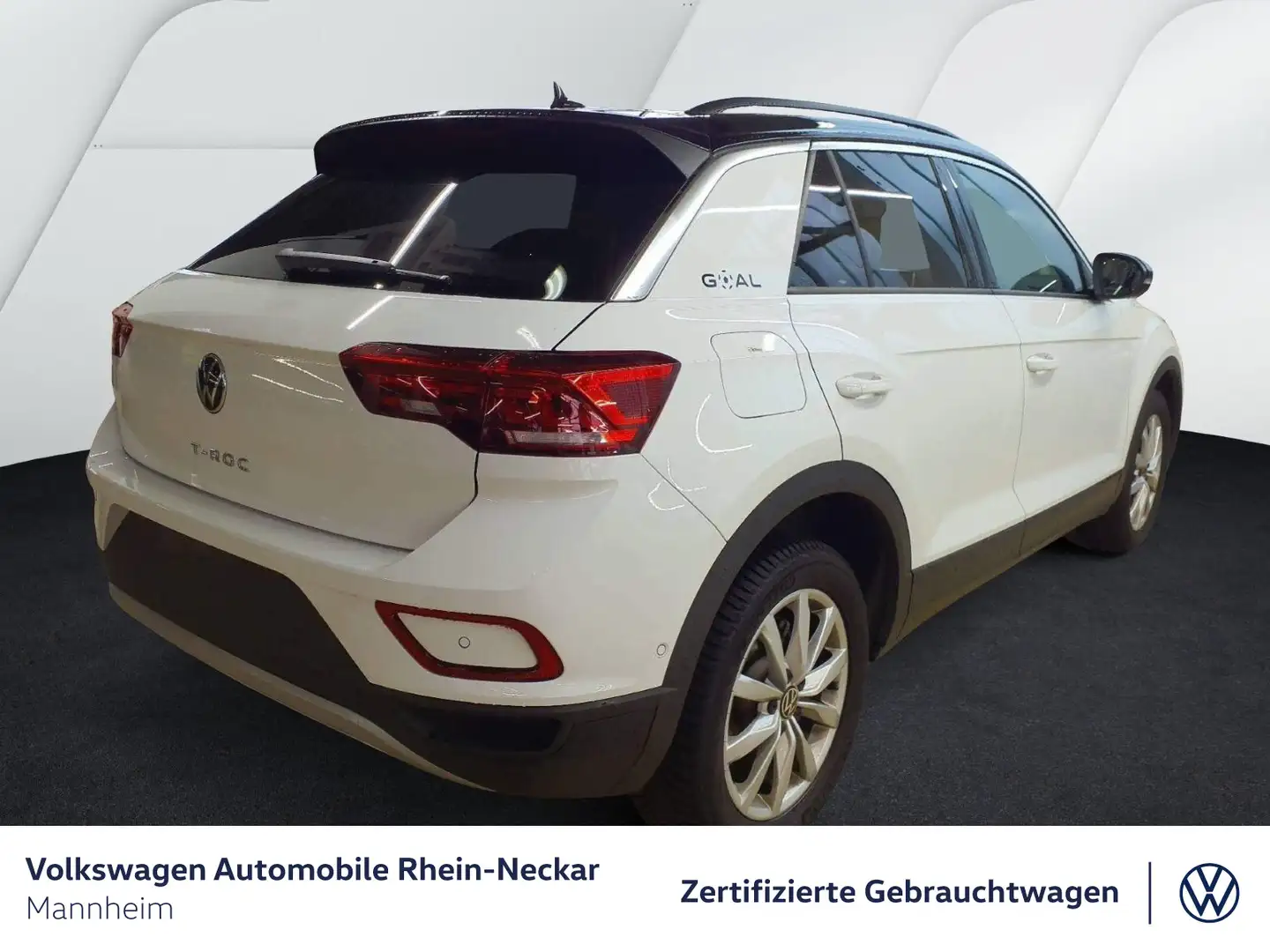 Volkswagen T-Roc 2.0 TDI GOAL DSG Navi AHK Kamera uvm Weiß - 2