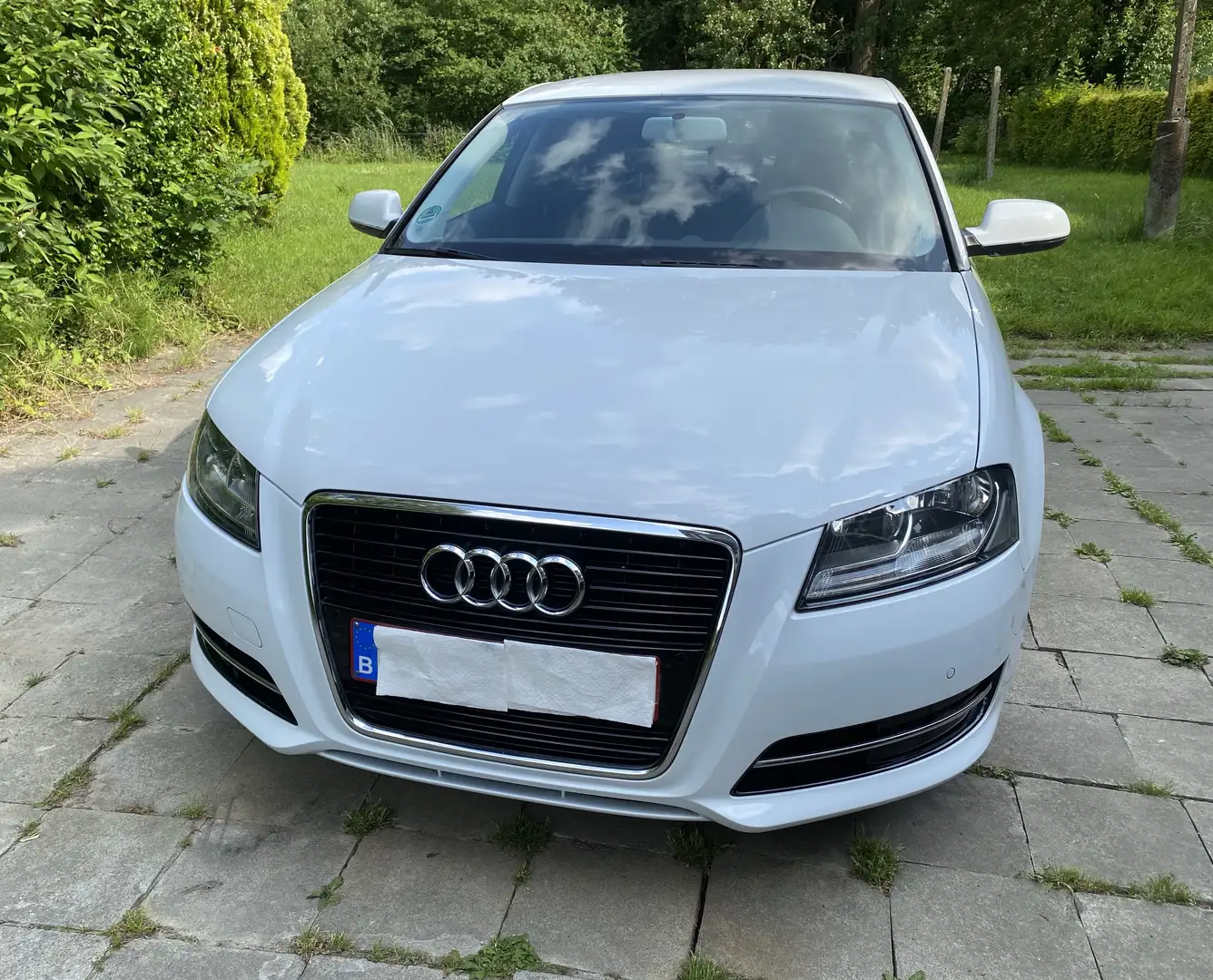 Audi A3 Sportback Blanc - 1