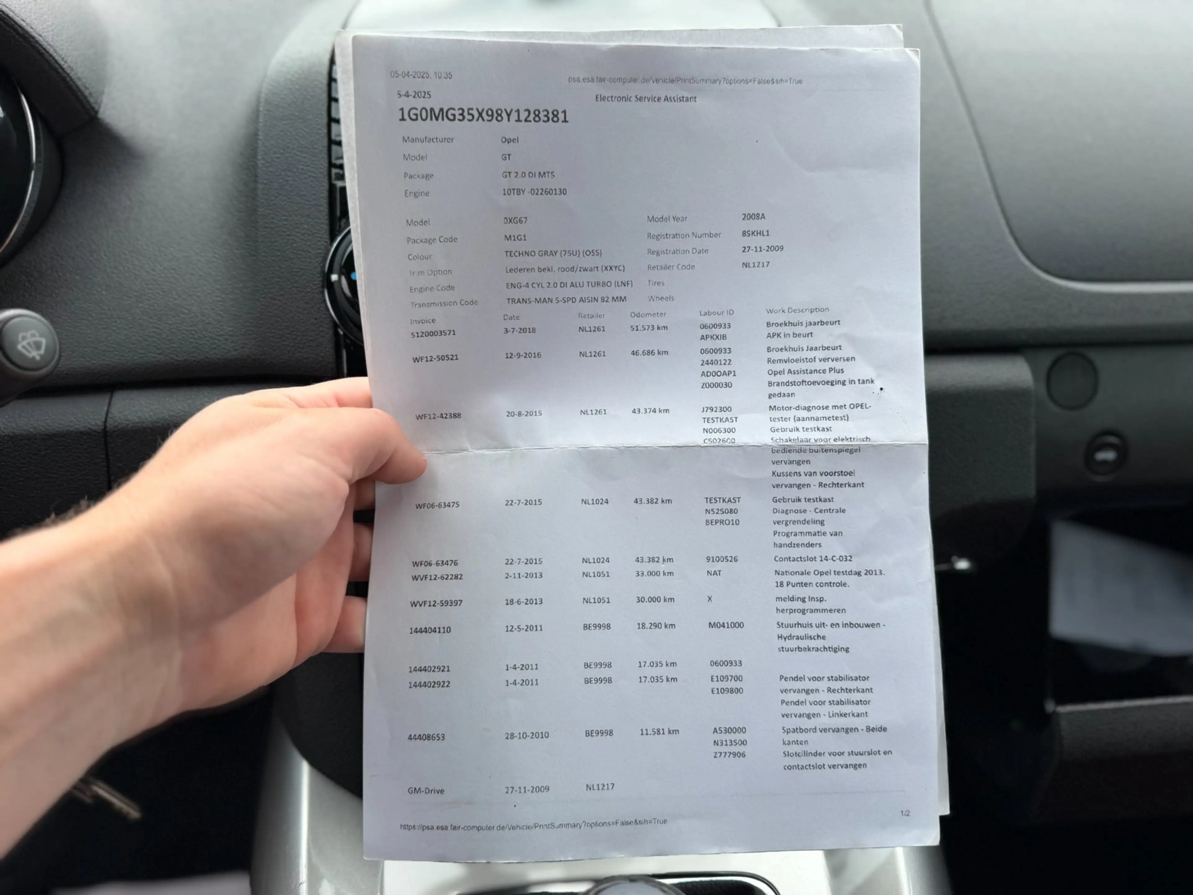 Opel GT 2.0 Turbo ECOTEC 264PK Cabrio NAP Remus — photo 32