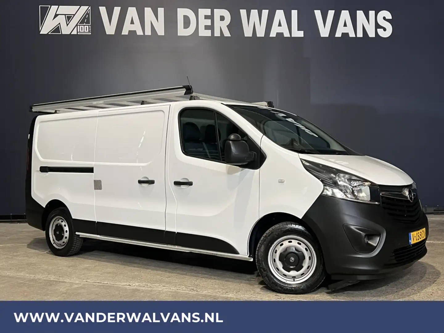 Opel Vivaro 1.6 CDTI 126pk L2H1 Euro6 Airco | 2x Zijdeur | Imp Wit - 1