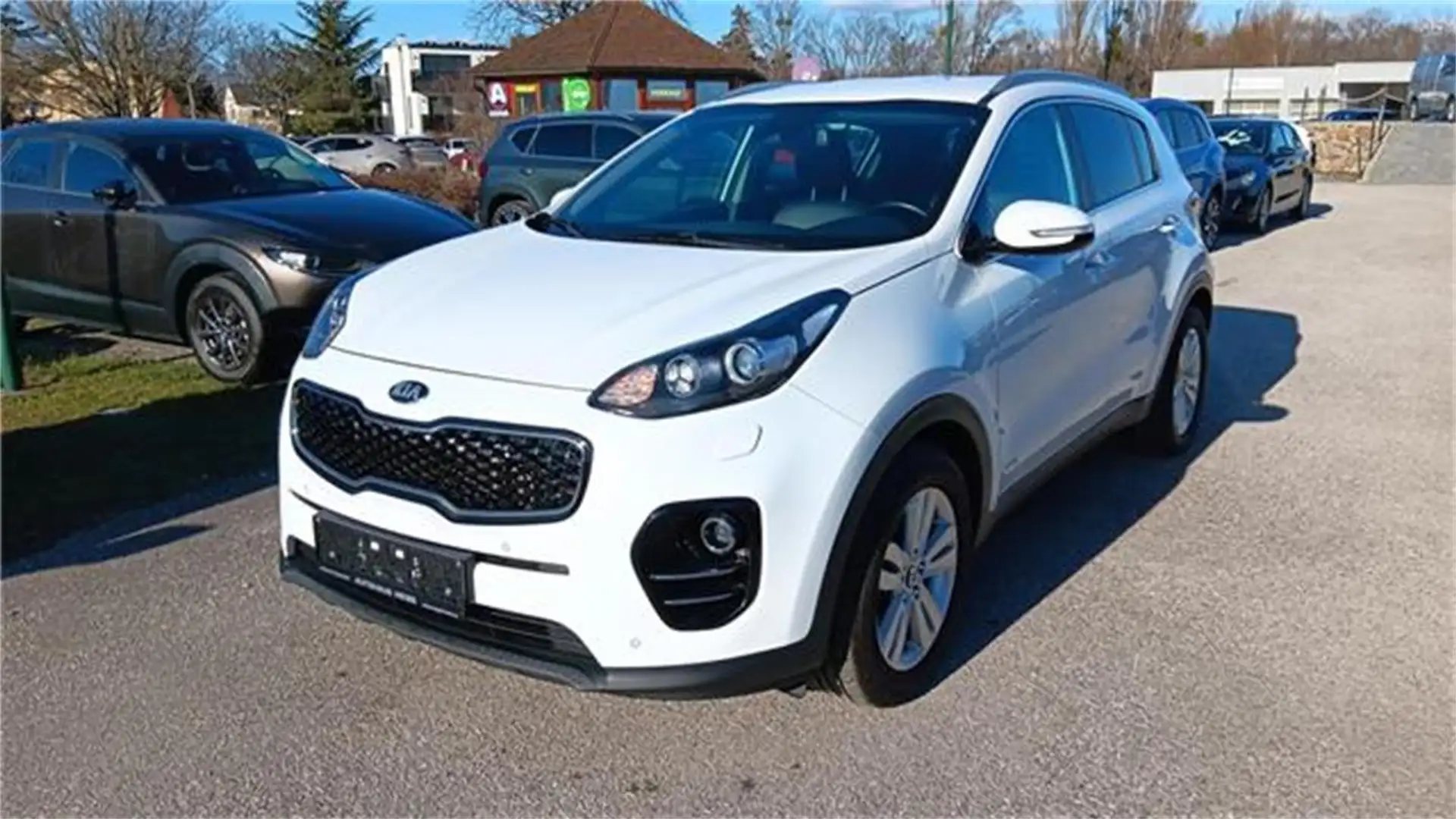 Kia Sportage 2,0 CRDI AWD Gold Aut. Allrad mit Automat Weiß - 1