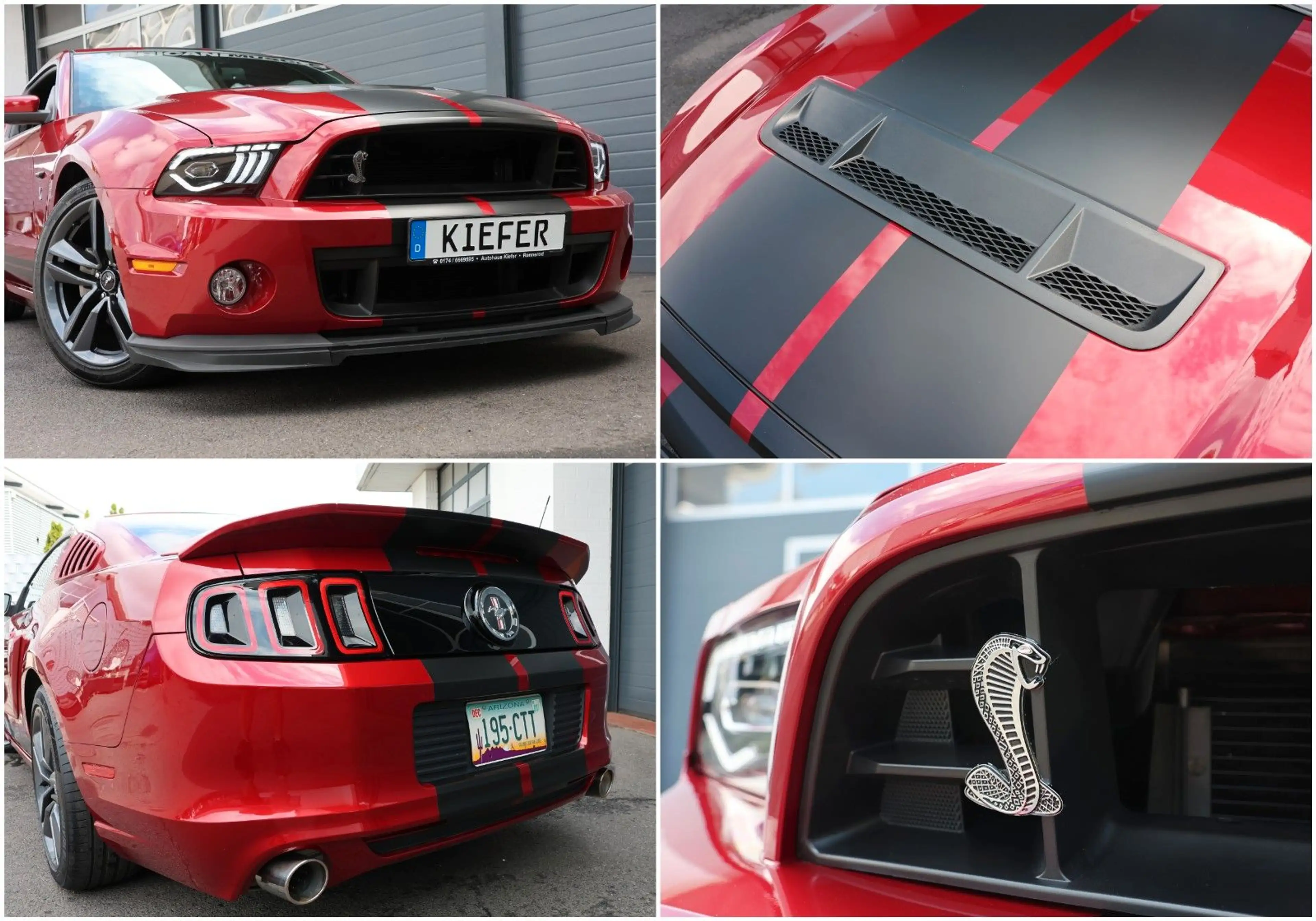 Ford Mustang V6 3.7/Shalby GT500 Optik/LED/BTH/R19 — photo 12