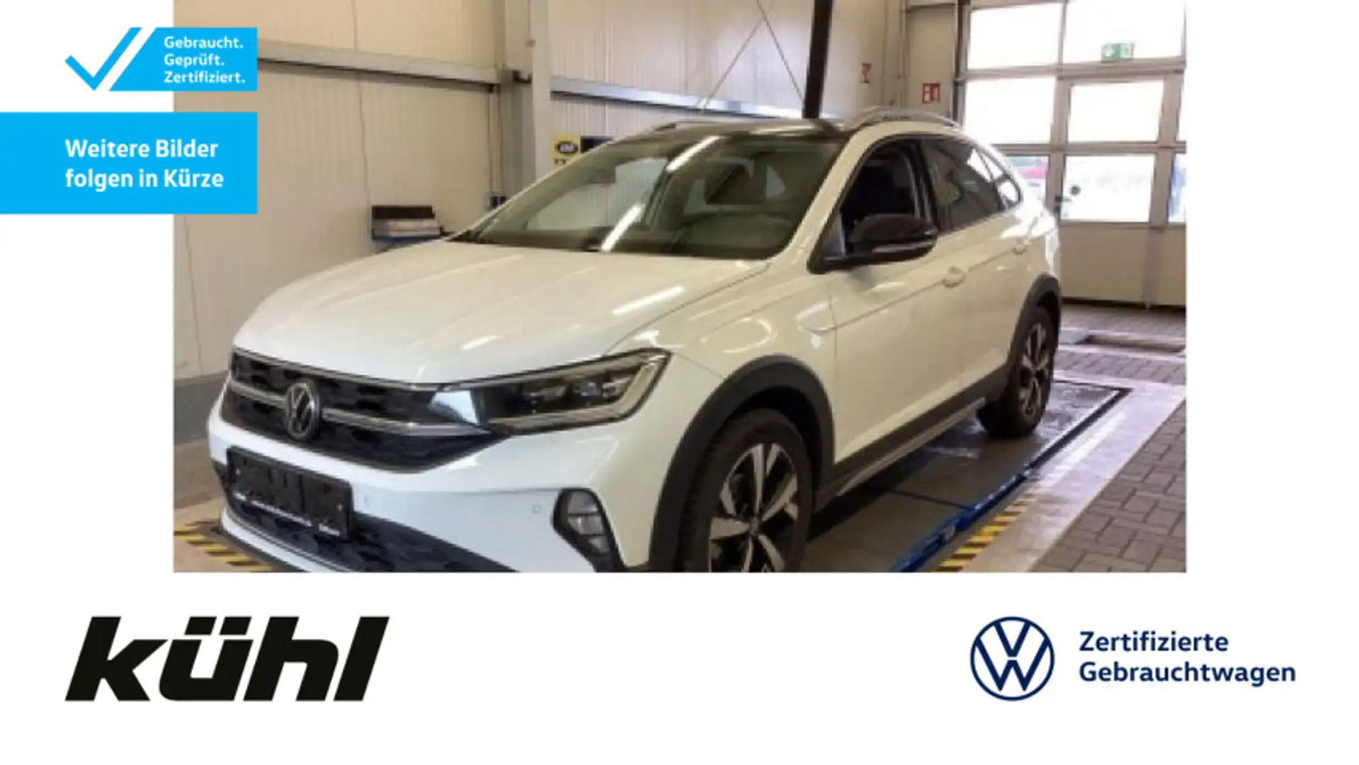 Volkswagen Taigo 1.0 TSI DSG Style IQ.Light/ACC/Kamera/App/ Weiß - 1