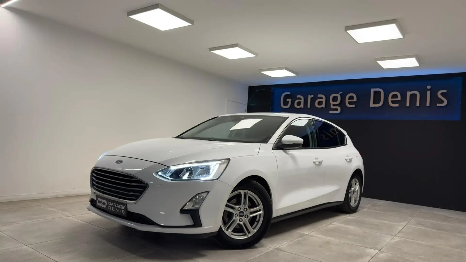 Ford Focus 1.0 EcoBoost *GPS*LED*GARANTIE 12MOIS* Blanc - 1