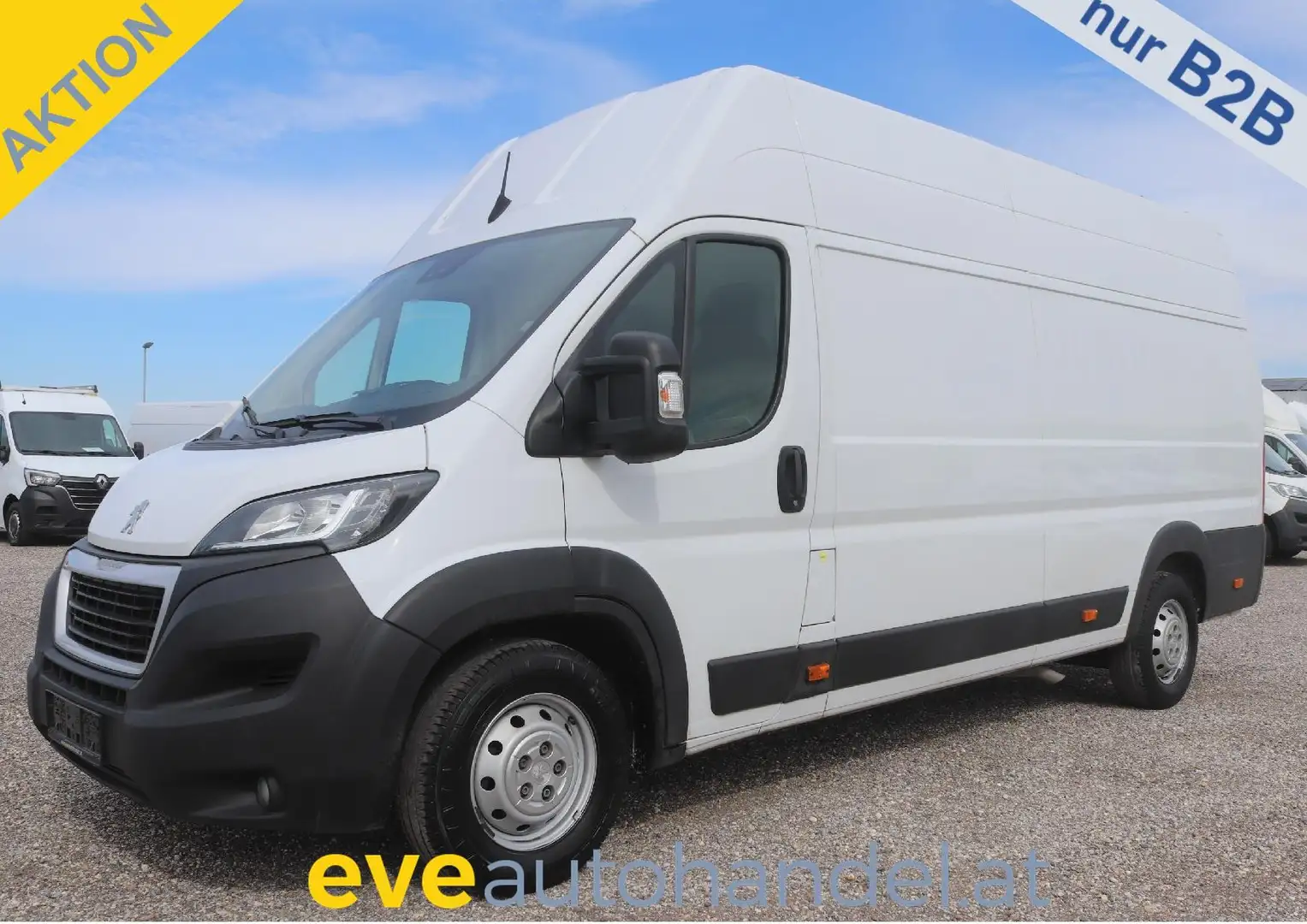 Peugeot Boxer L4H3 Kasten/€ 16.500,-netto/NAVI KAMERA TEL TEM Weiß - 1