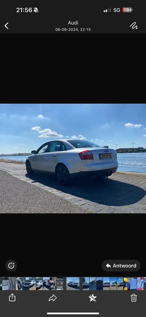 Audi A4 2.0 Exclusive Grijs - 2