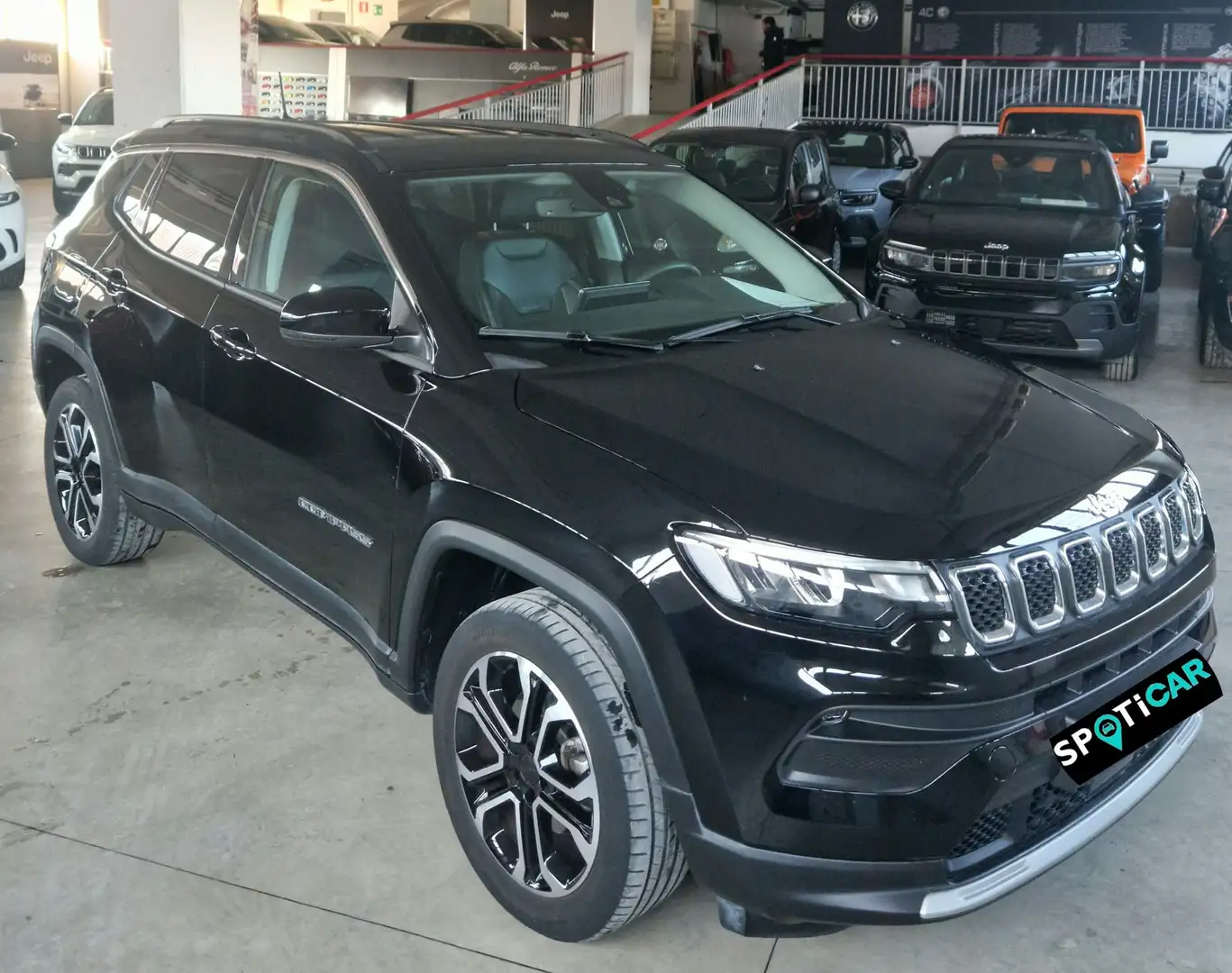 Jeep Compass Compass 1.5 turbo t4 mhev Limited 2wd 130cv dct Nero - 1