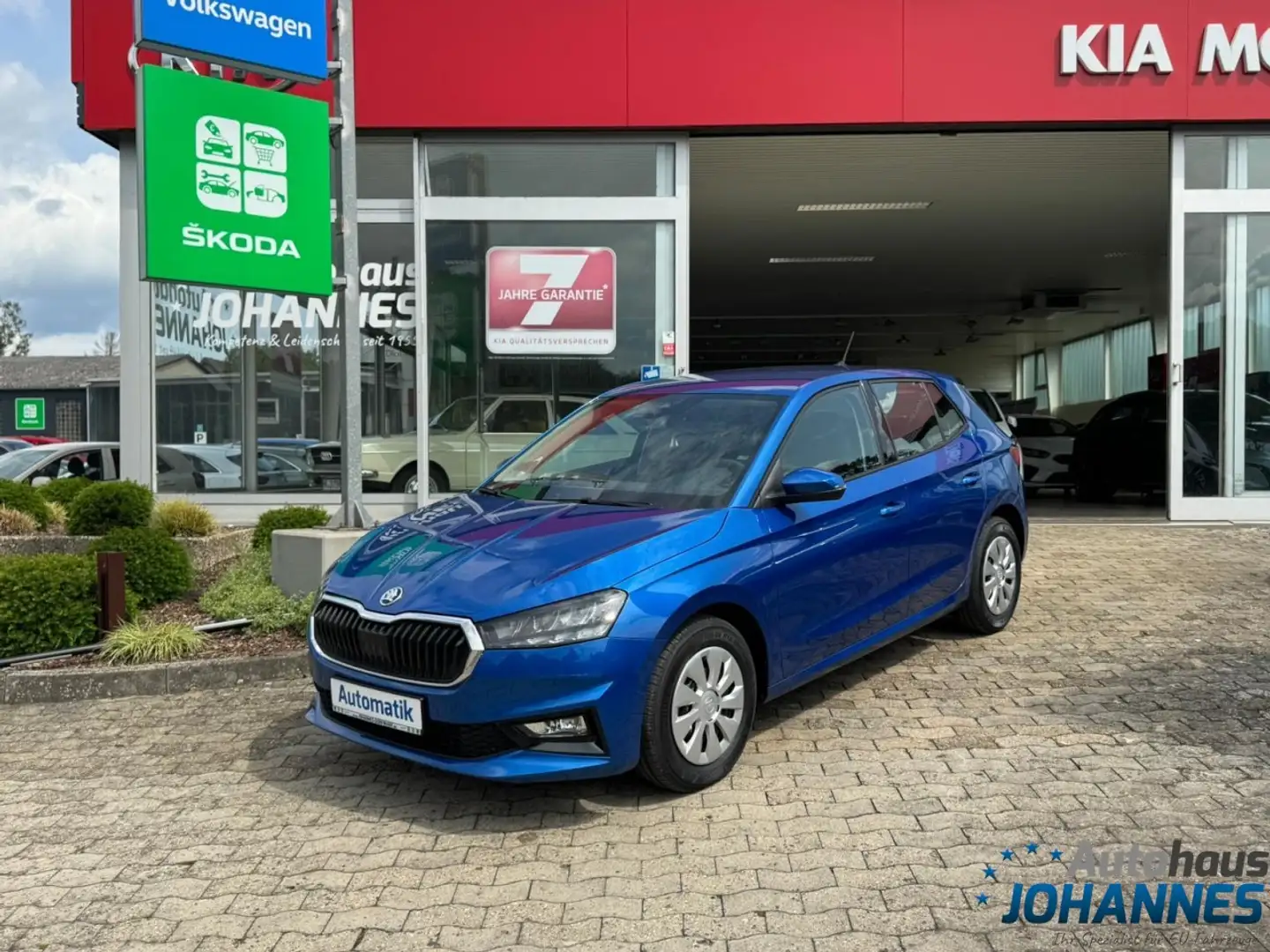 Skoda Fabia 1.0 TSI DSG Selection Plus Klima Einparkhilfe Blu/Azzurro - 1