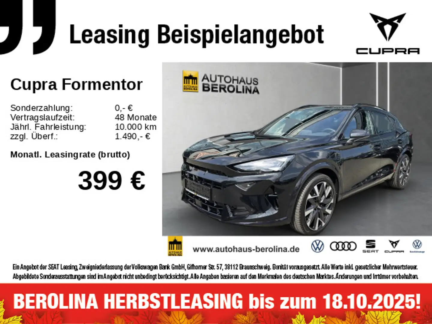 CUPRA Formentor 1.5 e-Hybrid VZ DSG *R-CAM*SENNHEISER* Zwart - 1