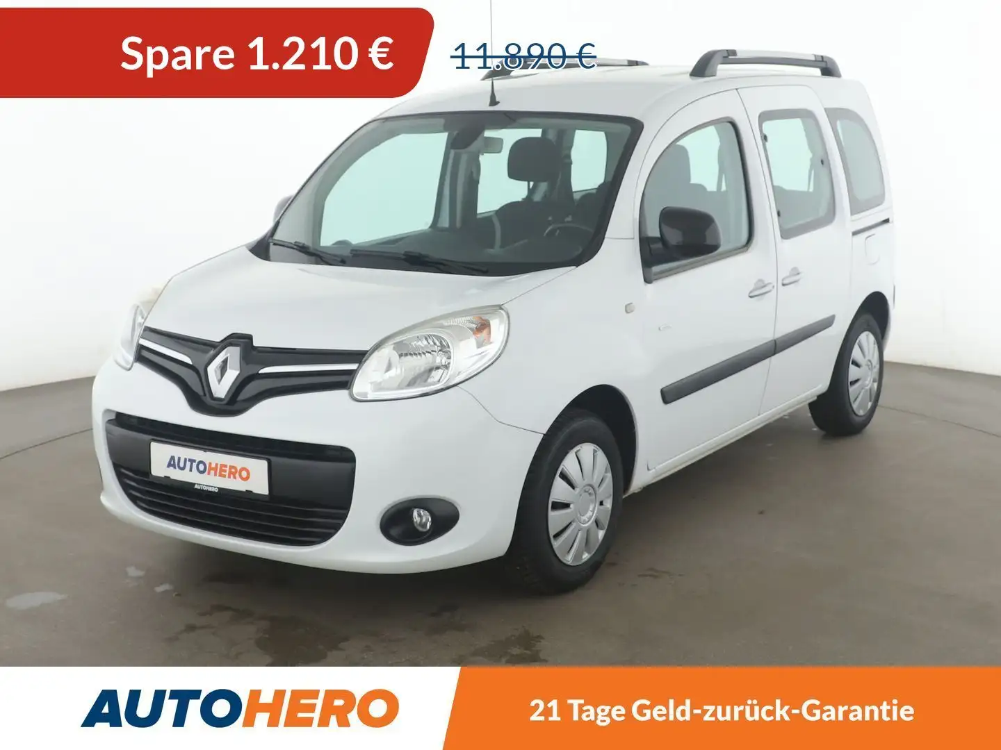 Renault Kangoo 1.5 dCi Energy Limited*KLIMA*BLUETOOTH* Weiß - 1