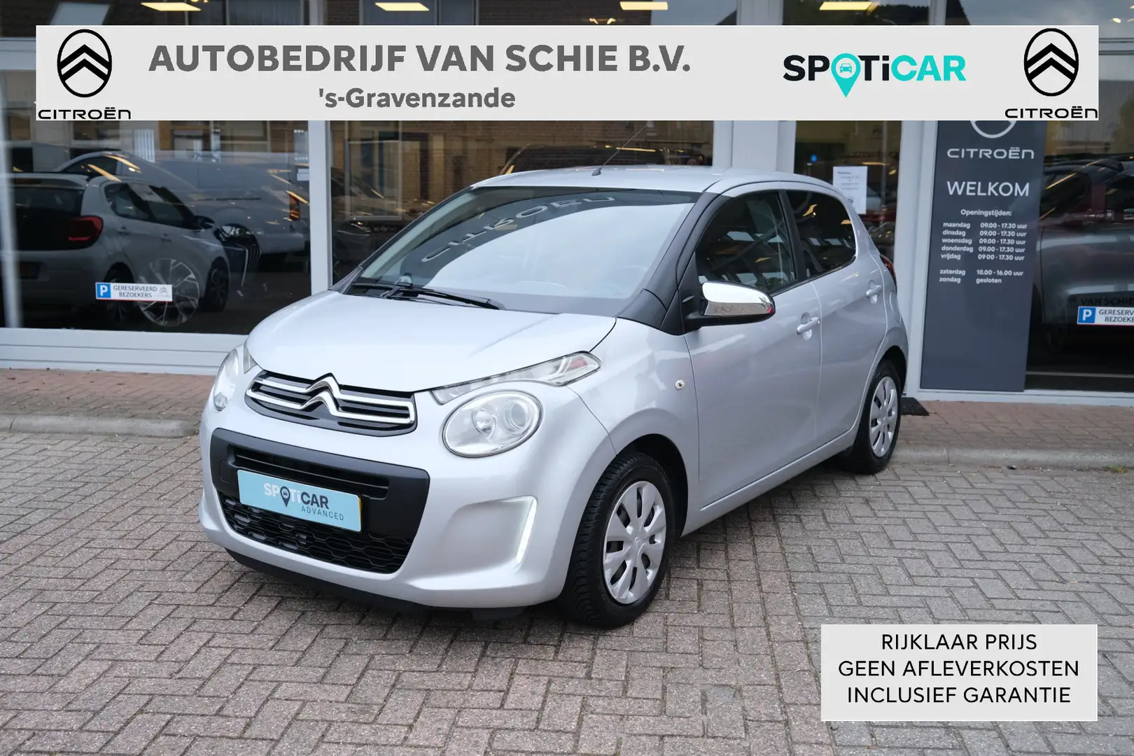 Citroen C1 1.0 e-VTi Style Edition Airco | Afneembare trekhaa Grijs - 1